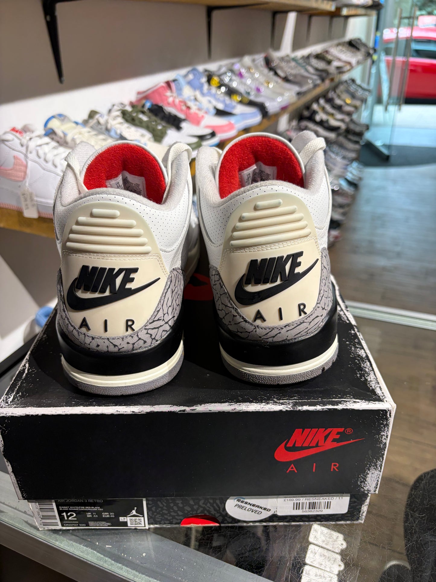 Air Jordan 3 White Cement Reimagined UK 11