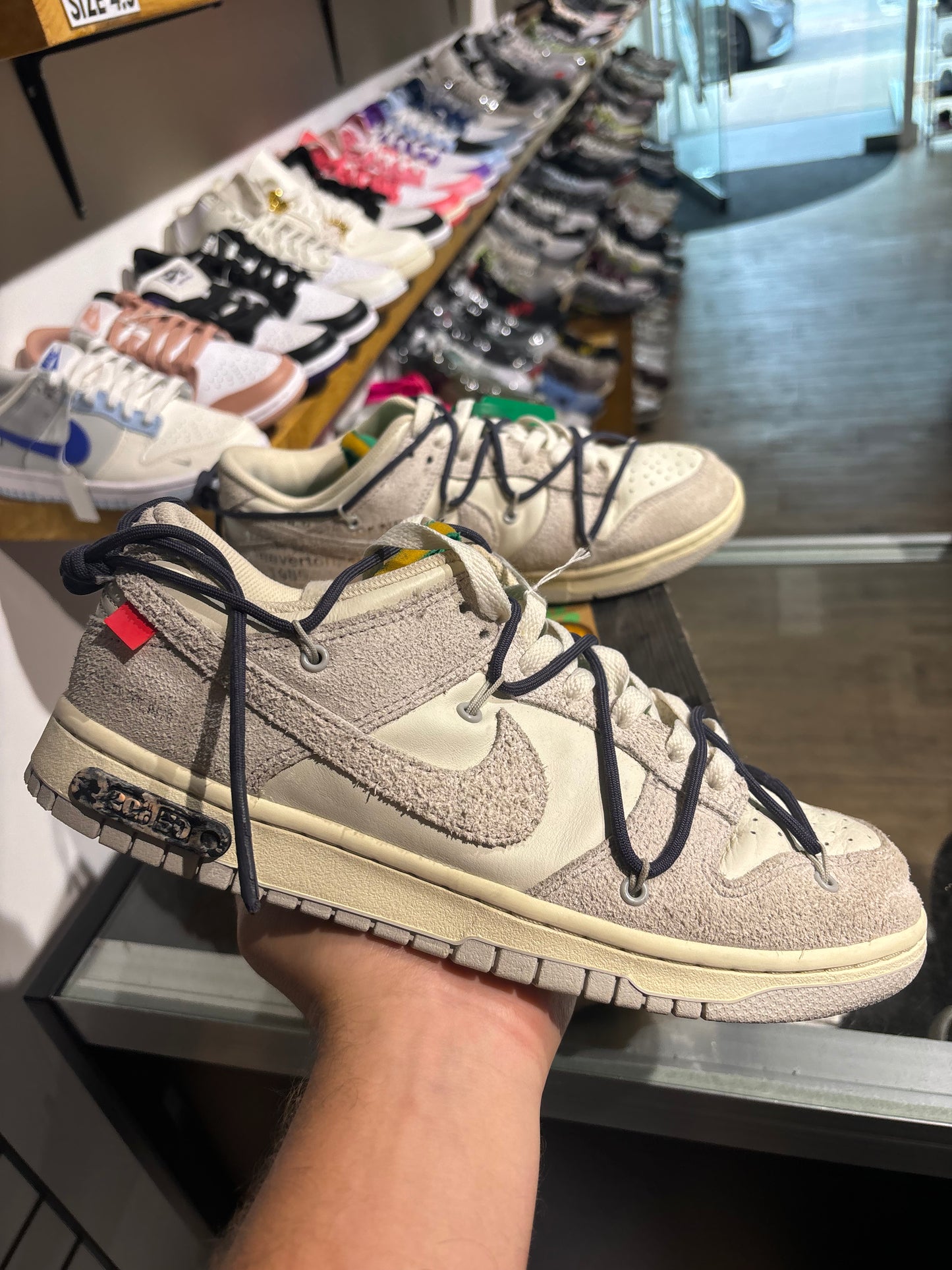 Nike Off White Dunk Lot 20 UK 8