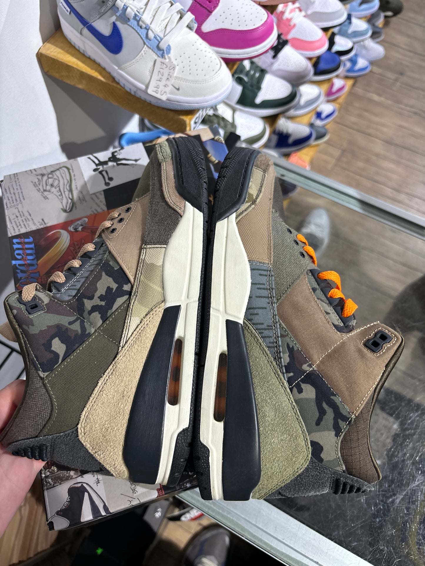 Jordan 3 Patchwork Camo UK 8