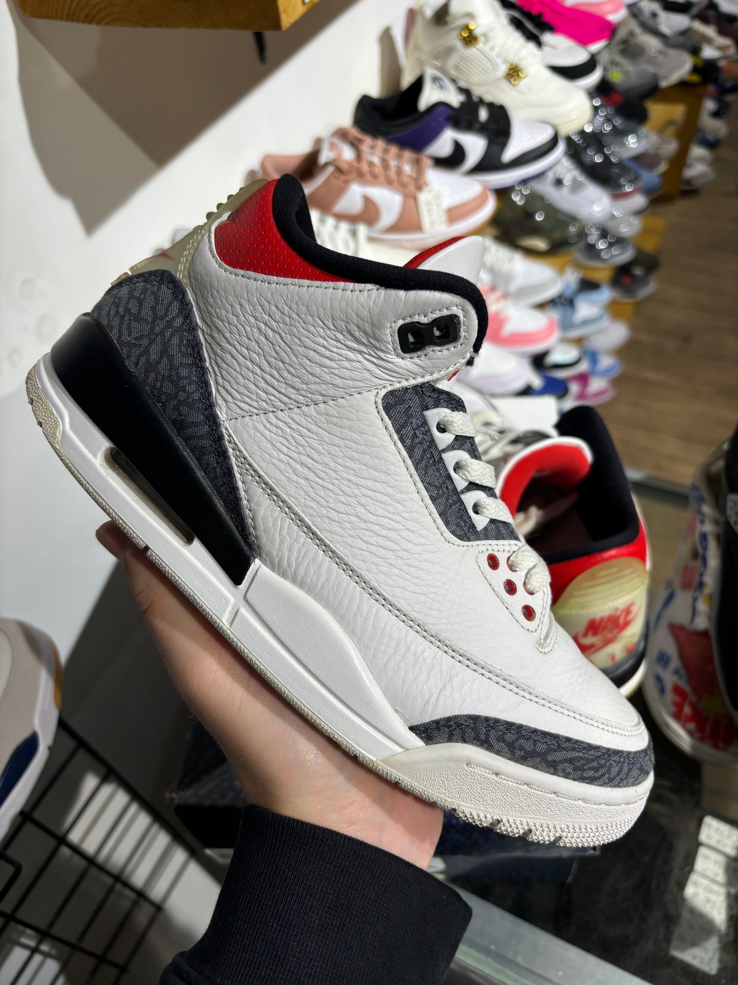 Air Jordan 3 Retro Japanese Denim UK 7.5