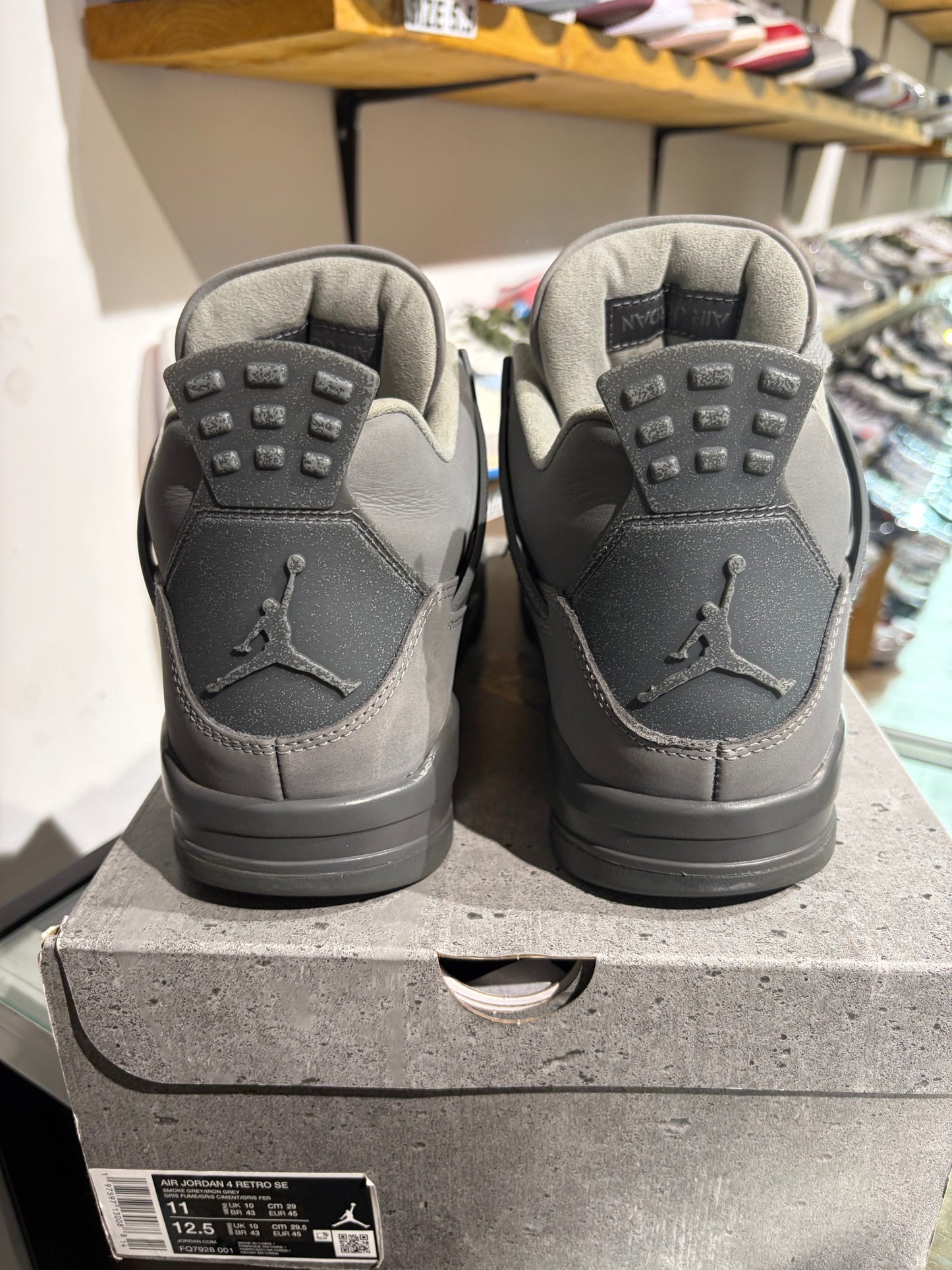 Air Jordan 4 Wet Cement UK 10