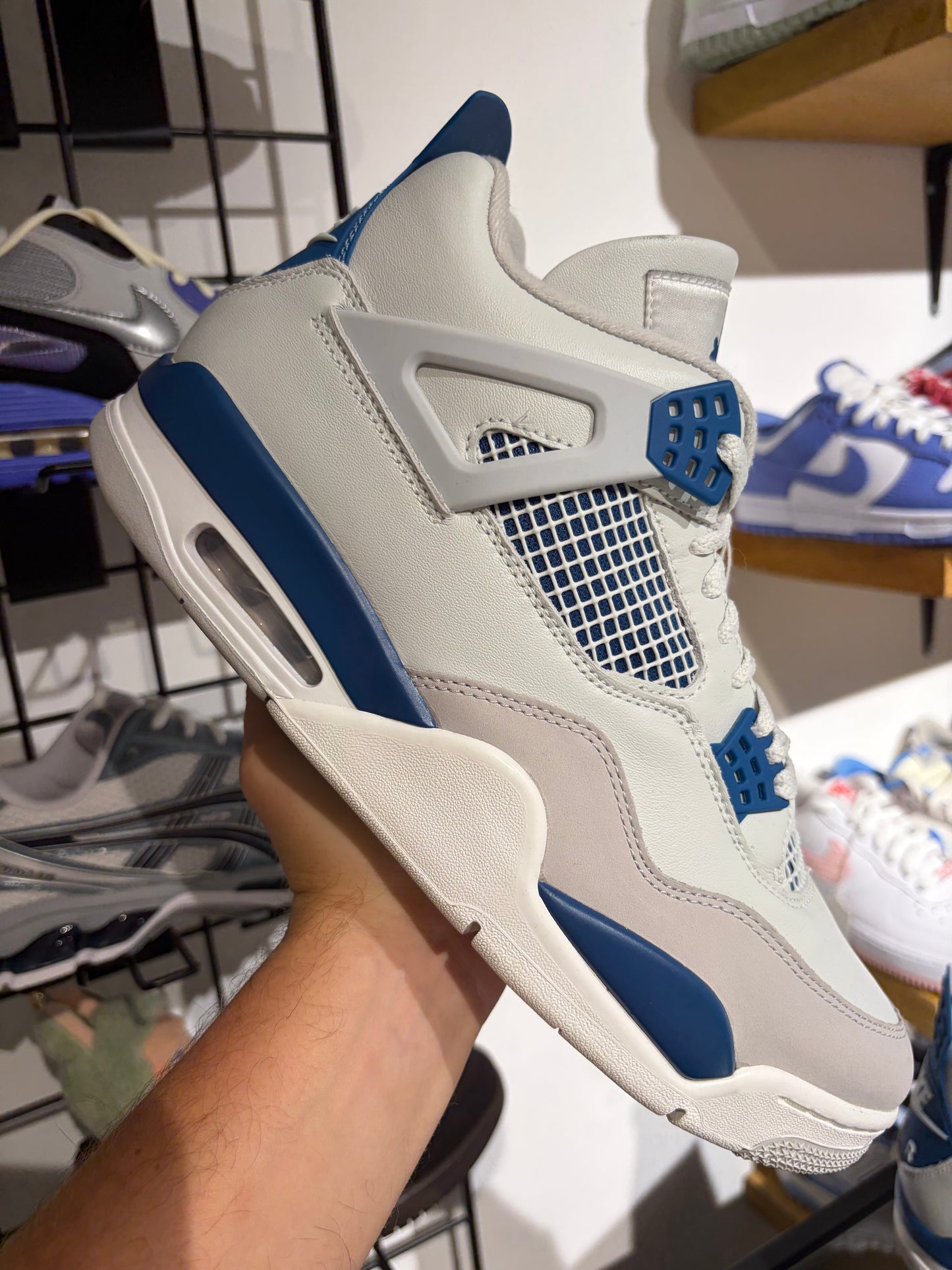 Air Jordan 4 Military Blue UK 11