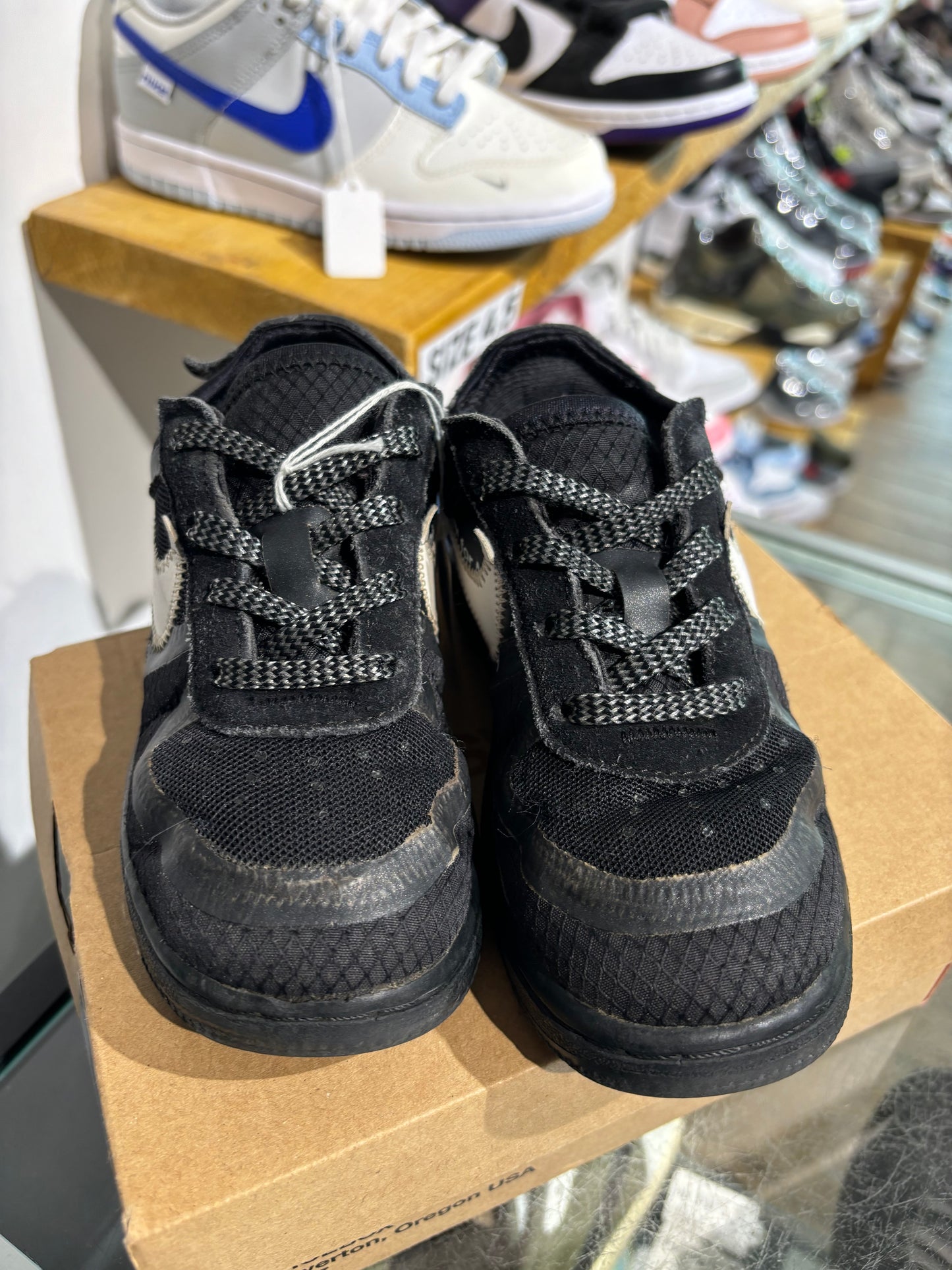 AF1 Off White Black TD UK 9.5