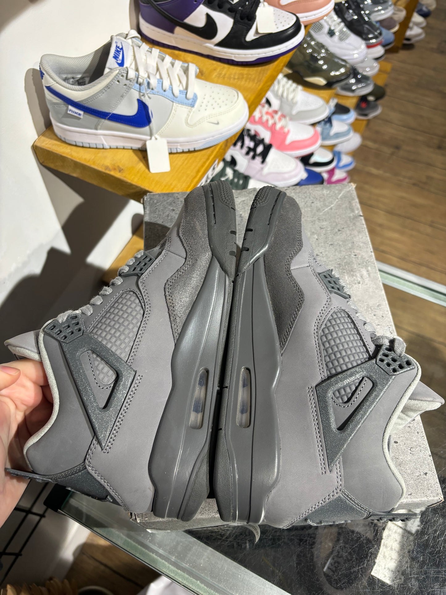 Jordan 4 Wet Cement UK 6.5