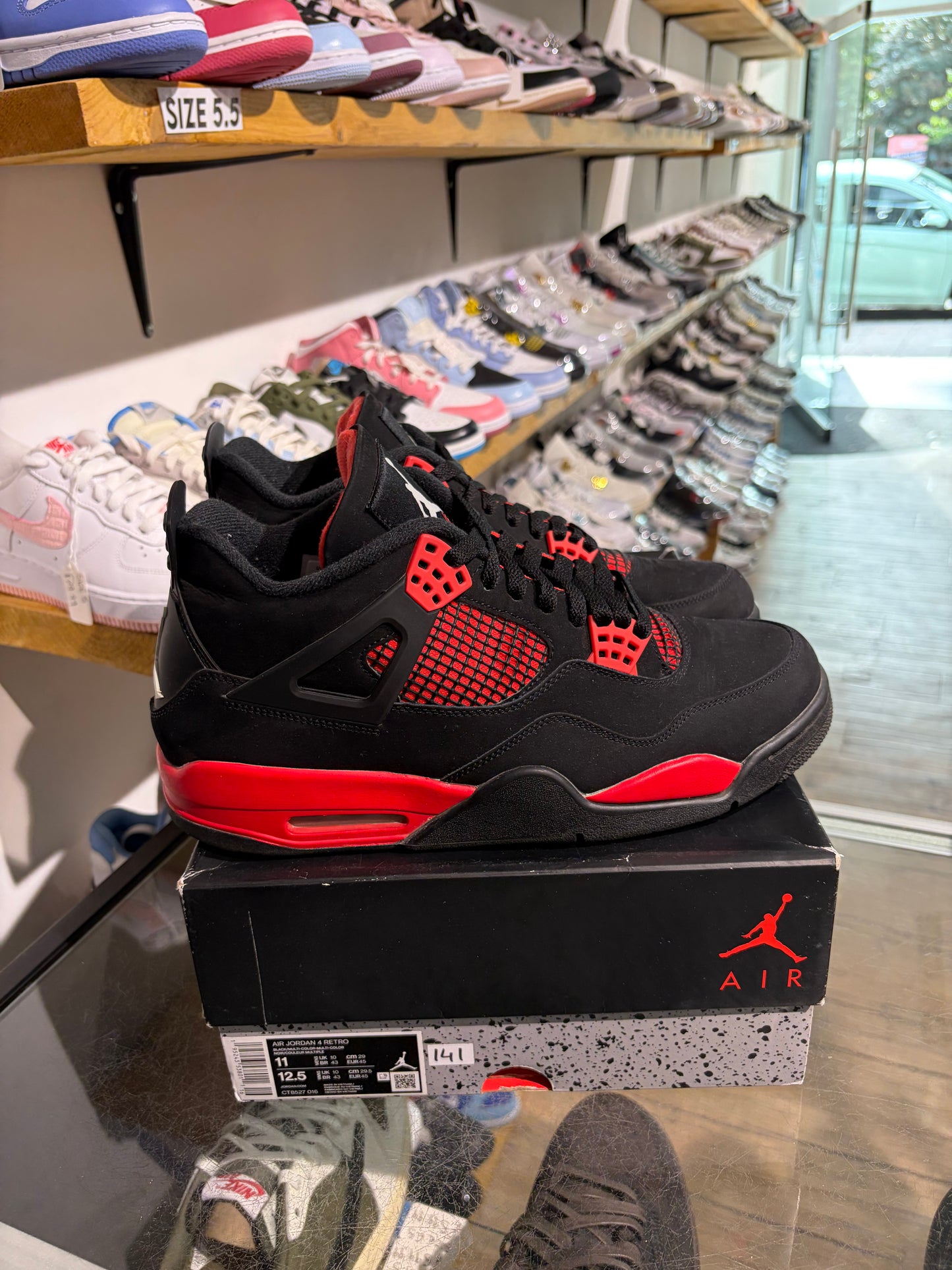 Air Jordan 4 Red Thunder UK 10