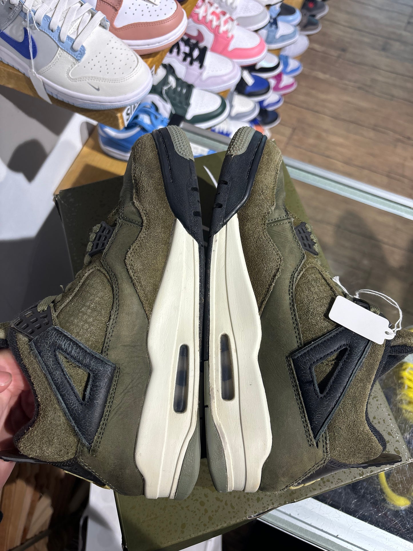 Air Jordan 4 SE Craft Olive UK 8