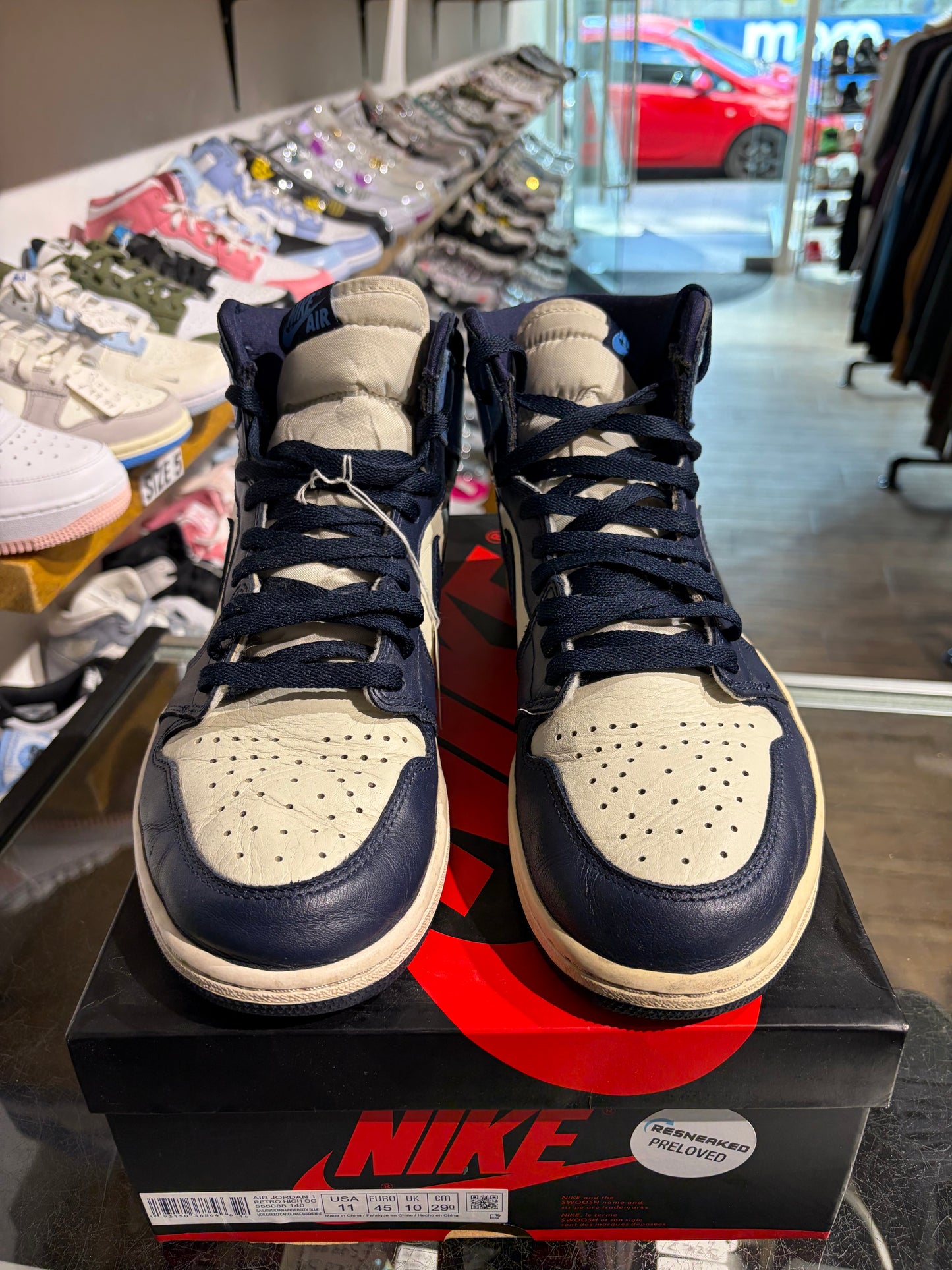 Air Jordan 1 High Obsidian UK 10