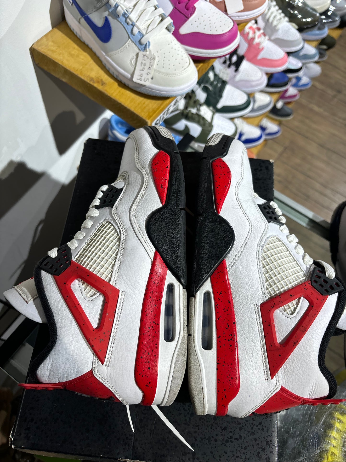 Jordan 4 Red Cement UK 7