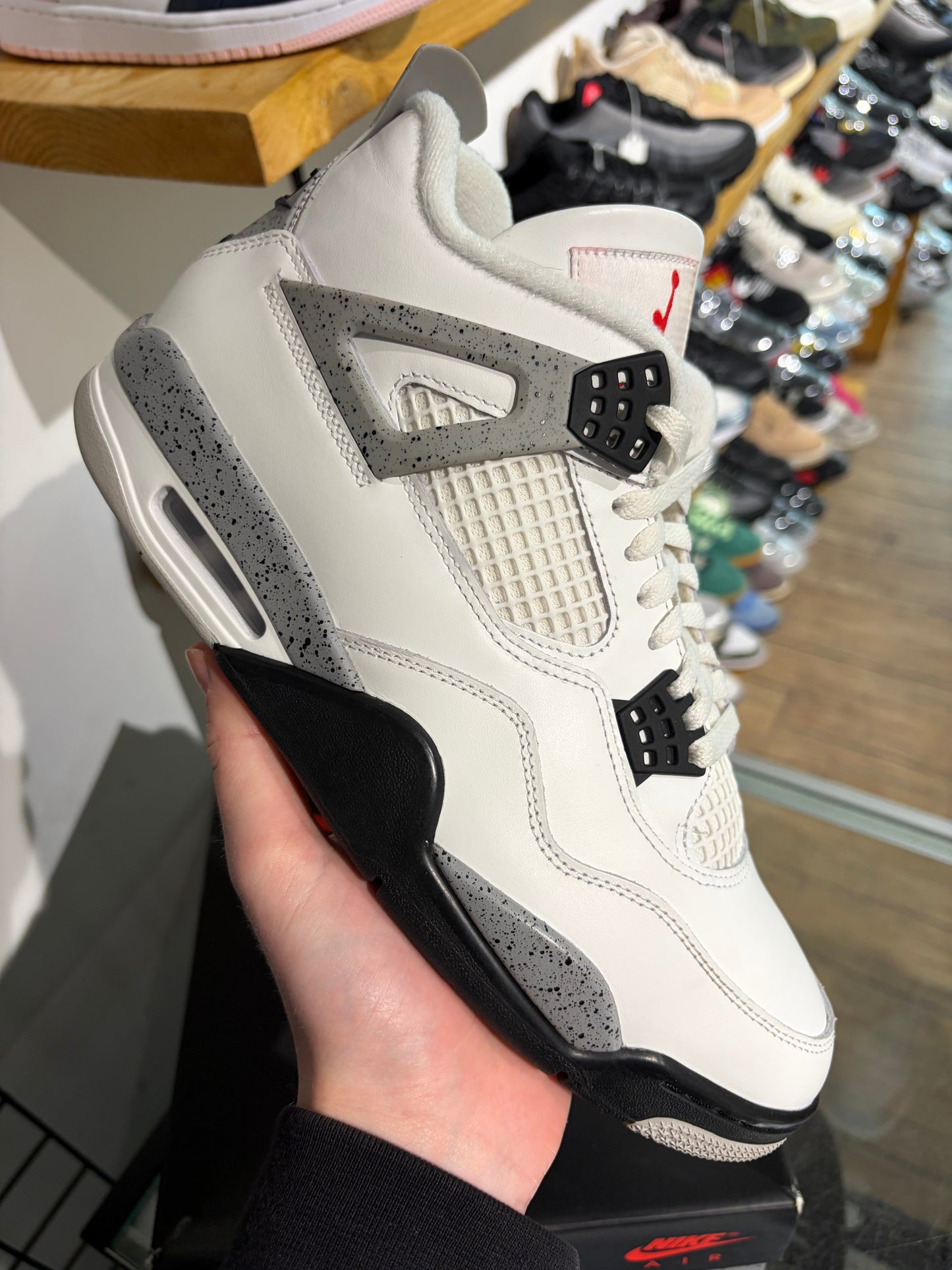 Jordan 4 White Cement UK 10
