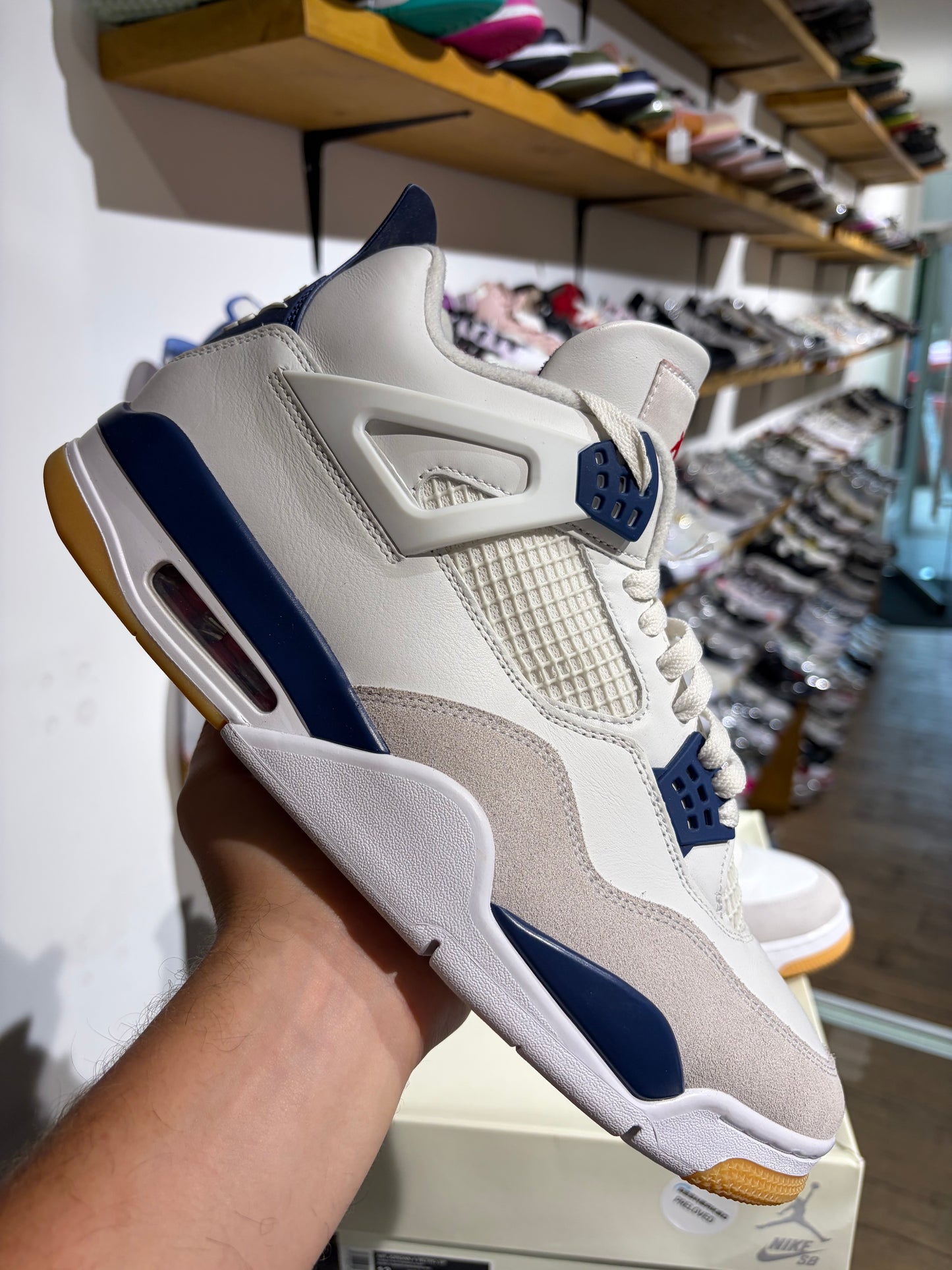 Air Jordan 4 SB Navy UK 12