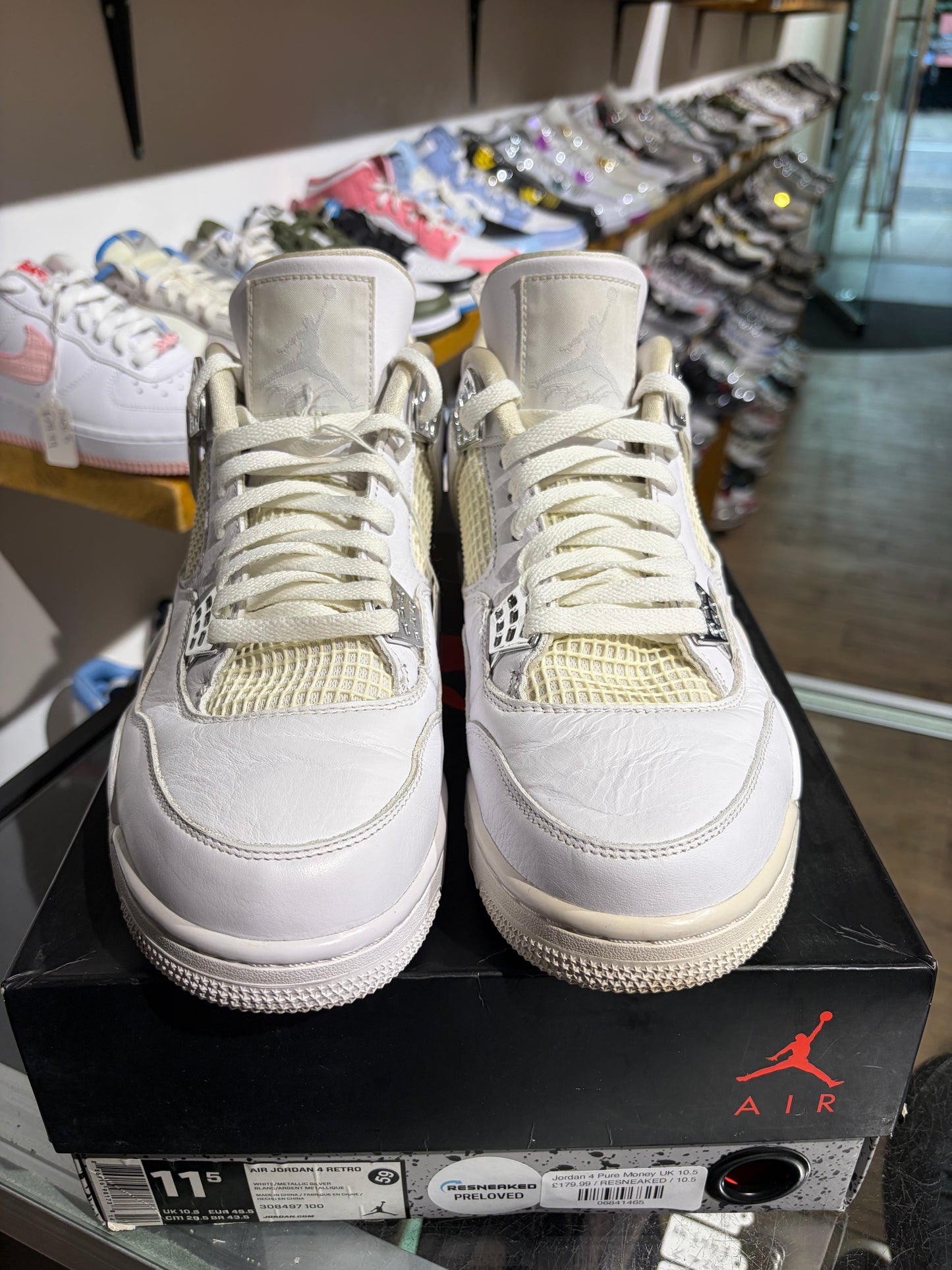 Jordan 4 Pure Money UK 10.5