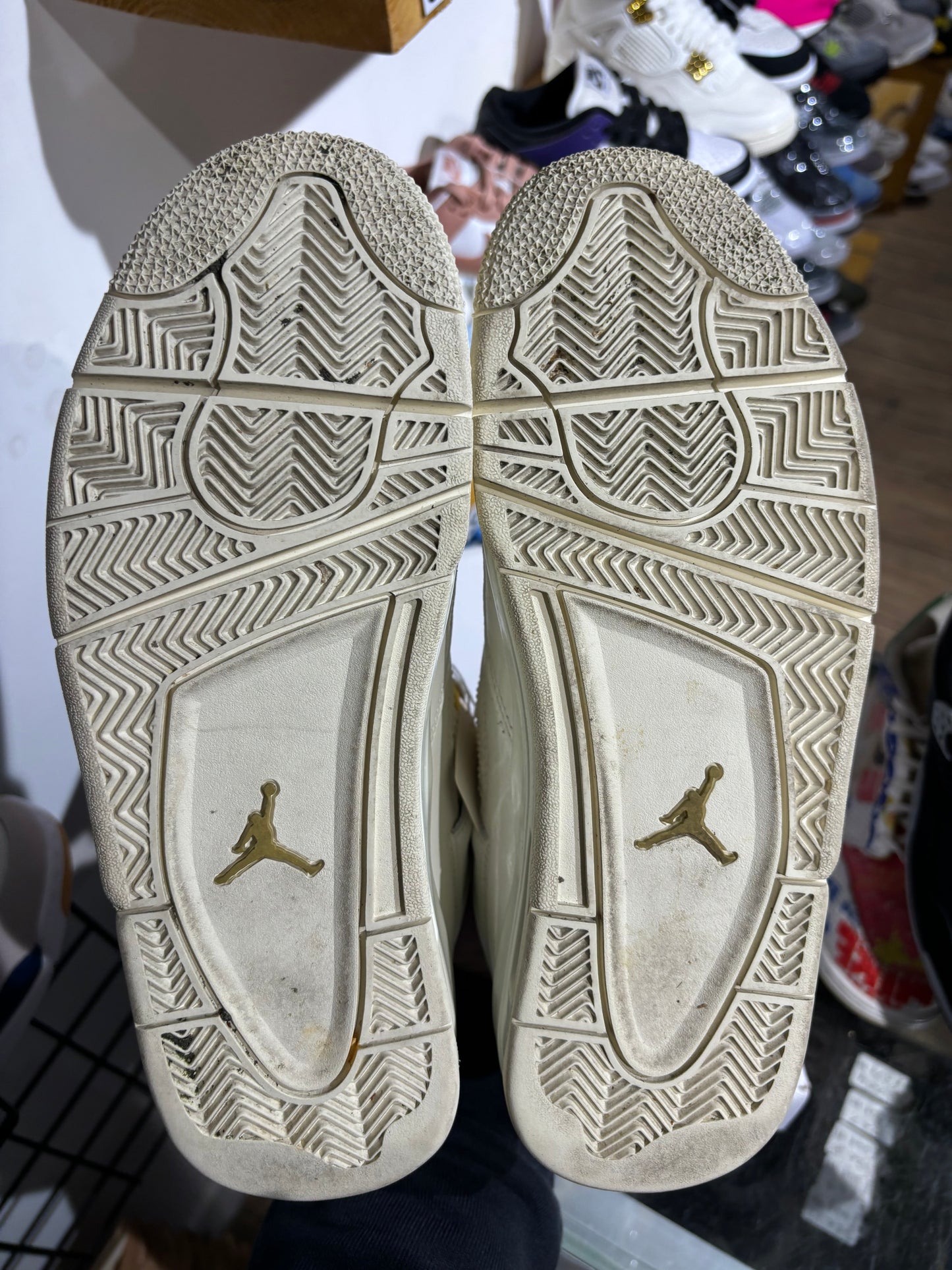 Air Jordan 4 Metallic Gold (W) UK 7.5