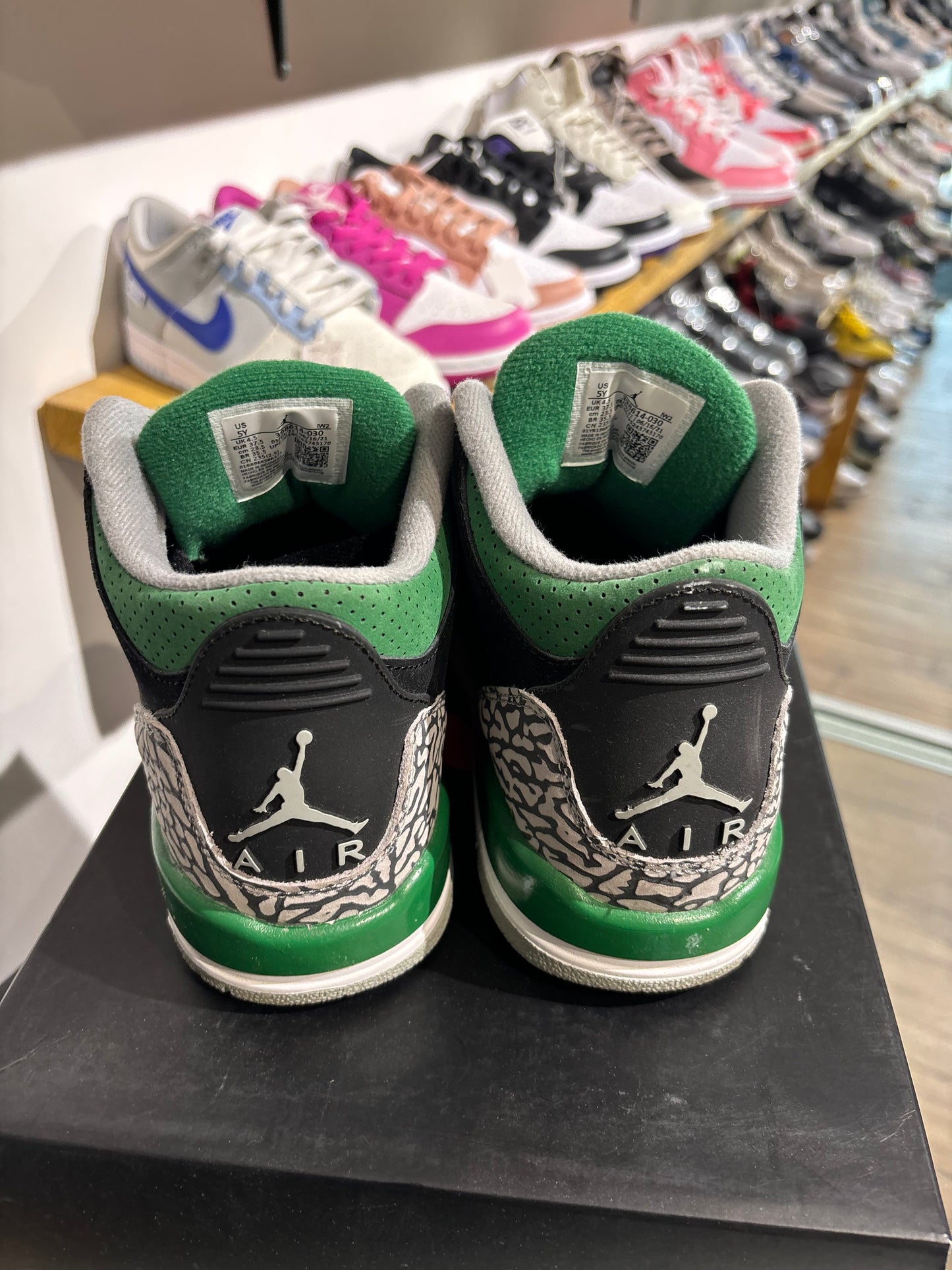 Jordan 3 Pine Green UK 4.5 (GS)