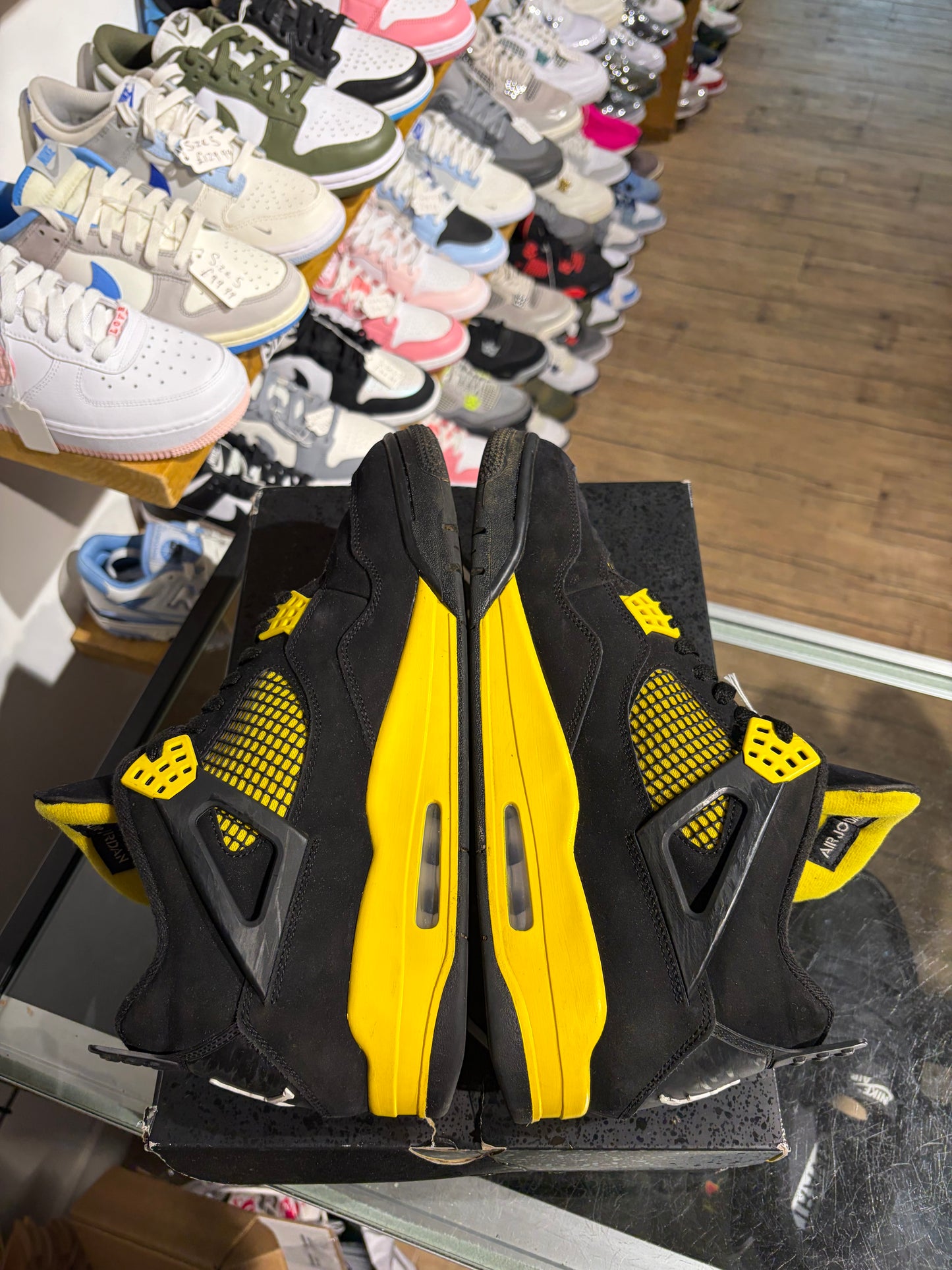 Air Jordan 4 Yellow Thunder UK 11.5