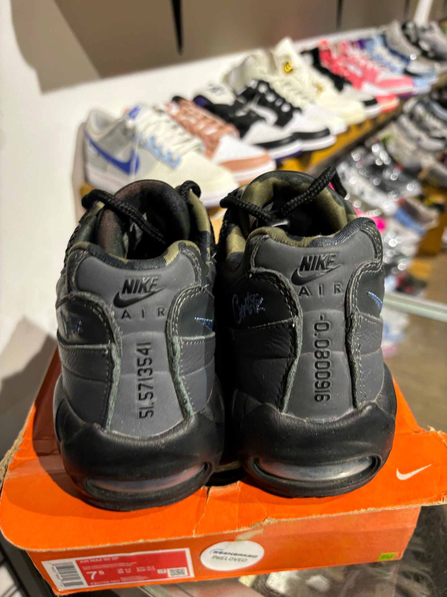 Corteiz Air Max 95 Aegean Storm UK 6.5