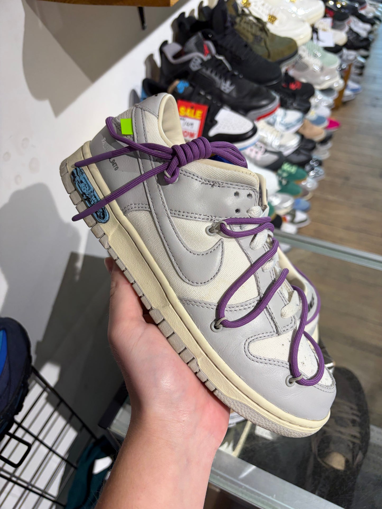 Nike OW Lot 48 Dunk UK 8