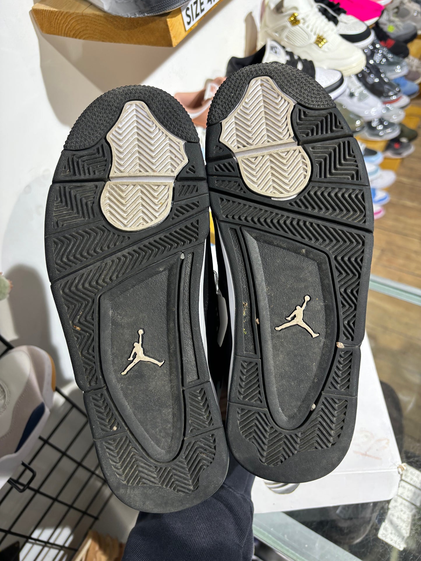 Air Jordan 4 White Thunder UK 8