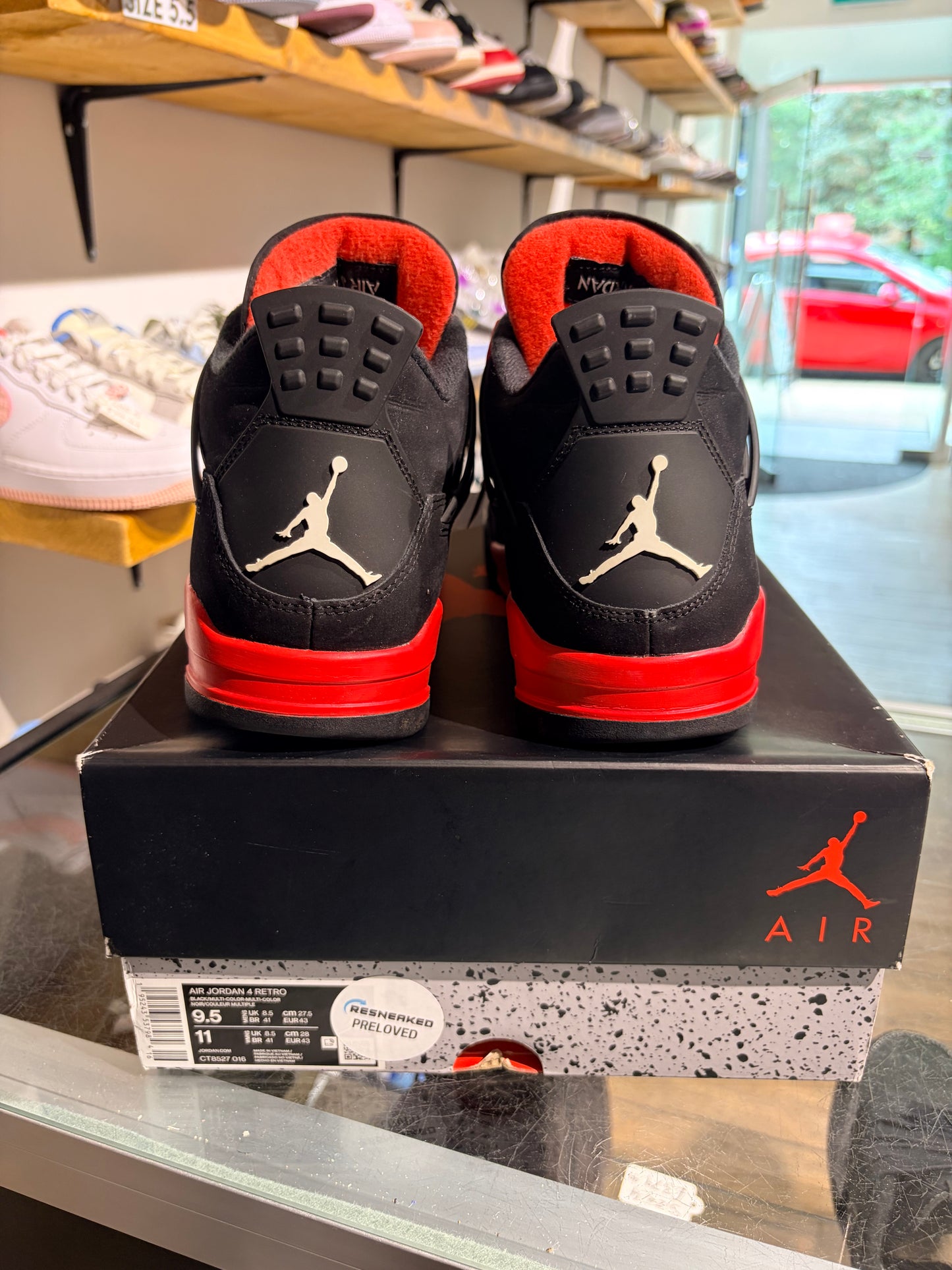 Air Jordan 4 Red Thunder UK 8.5