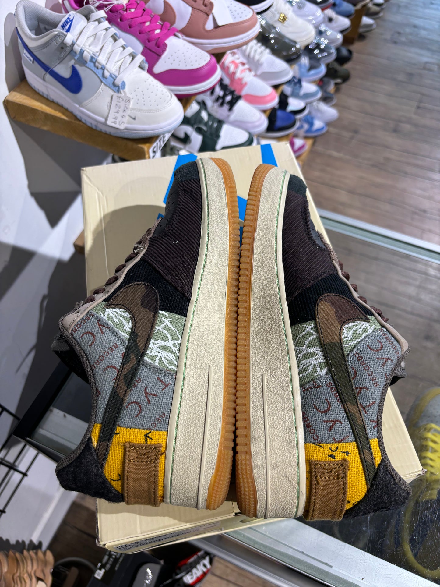 Nike Air Force 1 Low Travis Scott Cactus Jack UK 8