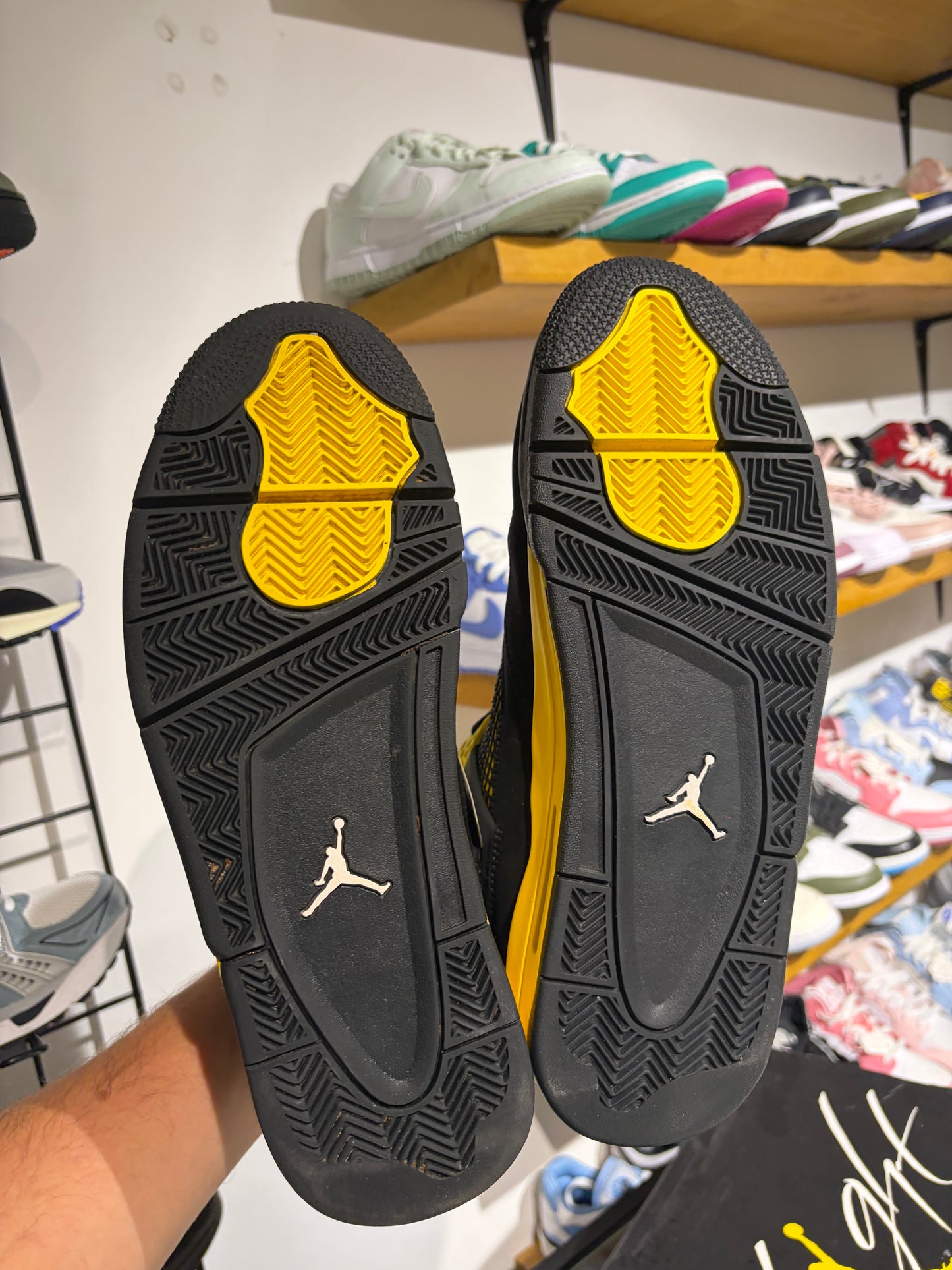 Air Jordan 4 Yellow Thunder UK 10