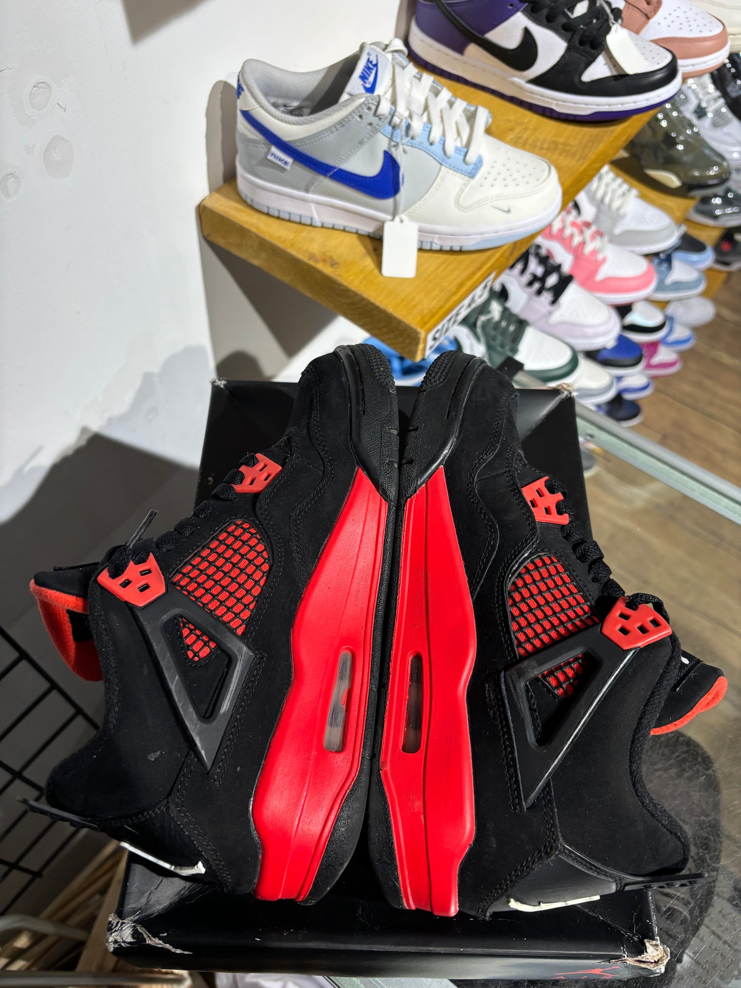 Jordan 4 Red Thunder UK 6 (GS)