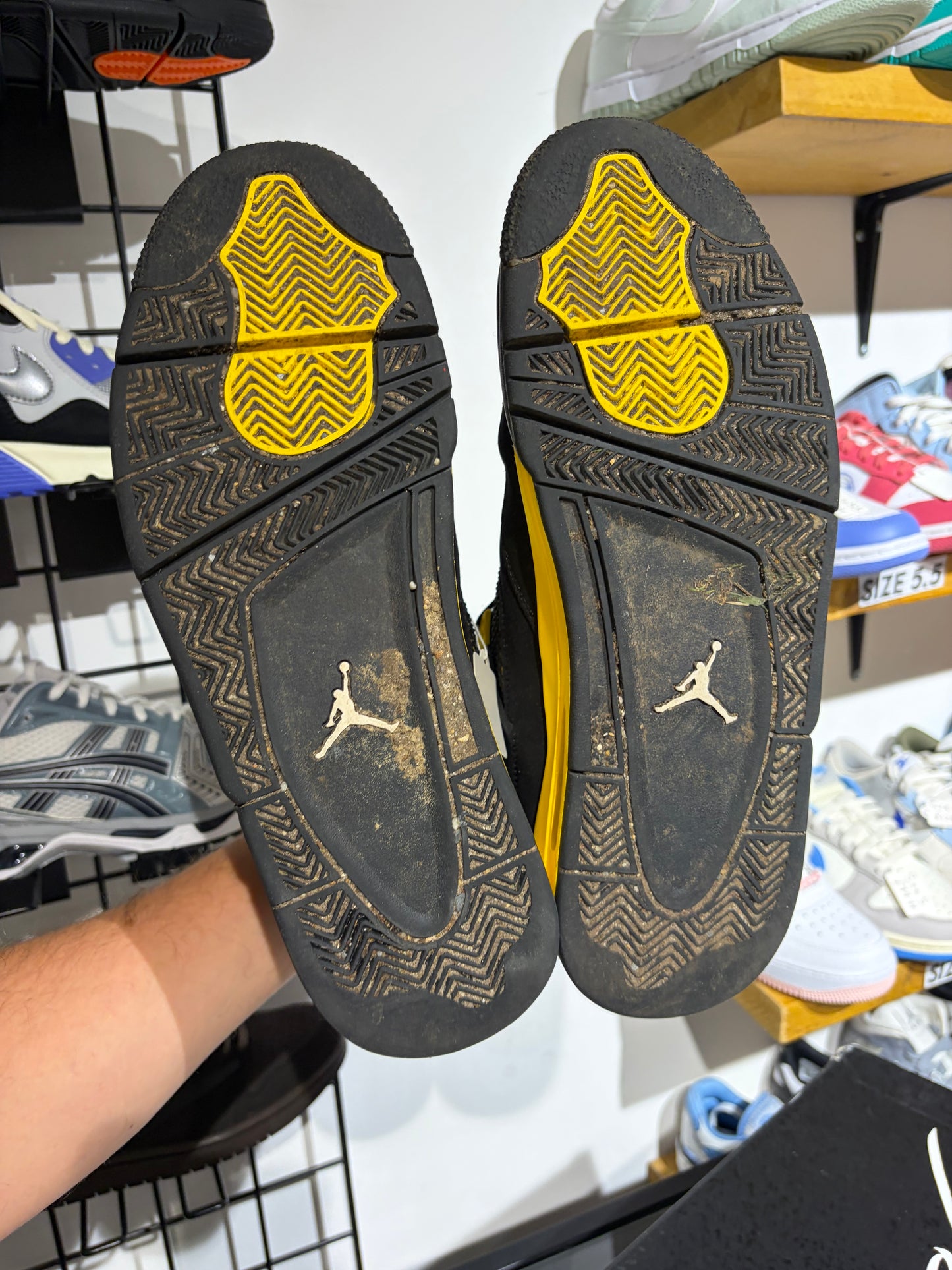 Air Jordan 4 Yellow Thunder UK 11.5