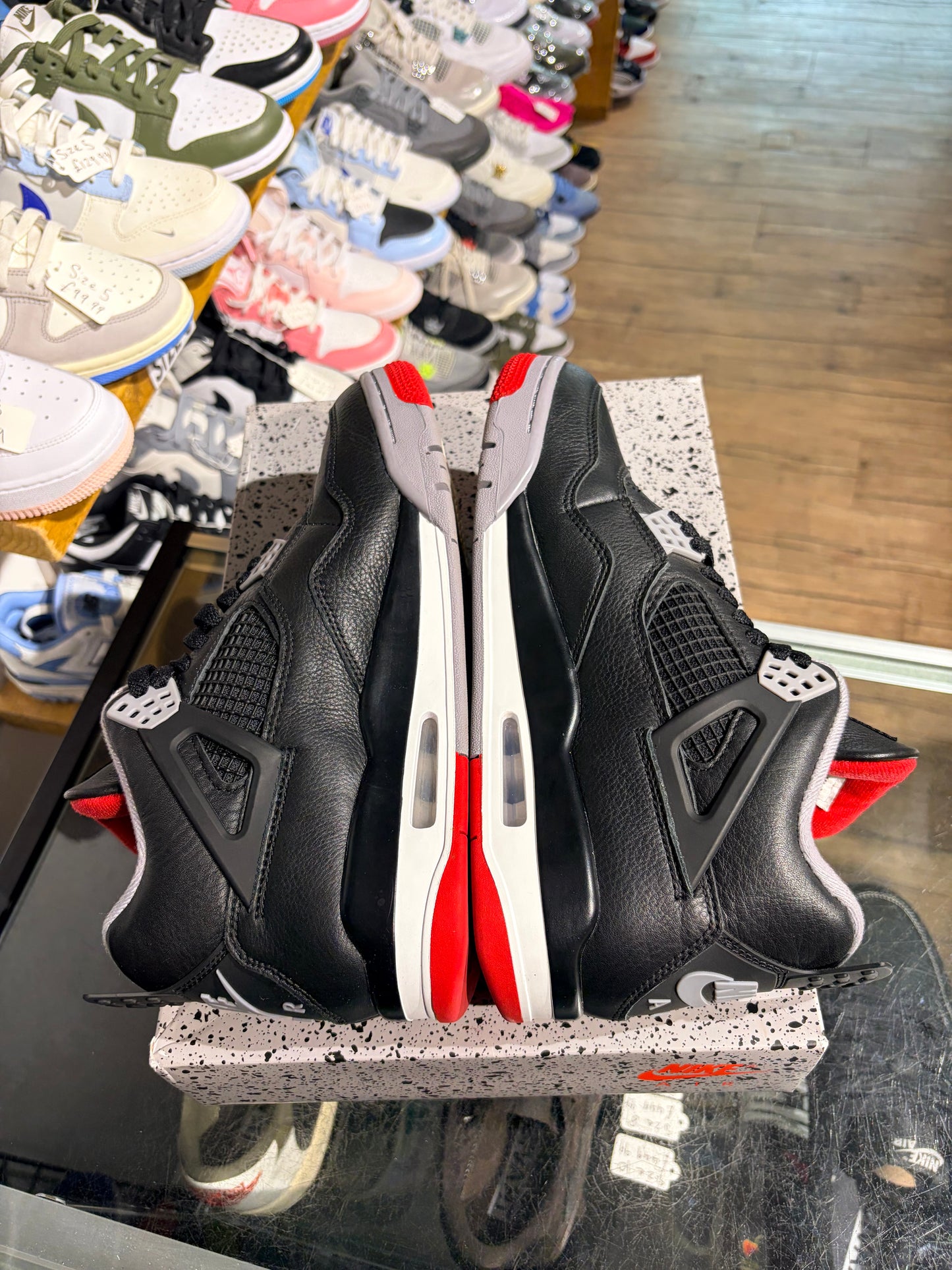 Air Jordan 4 Bred UK 8.5