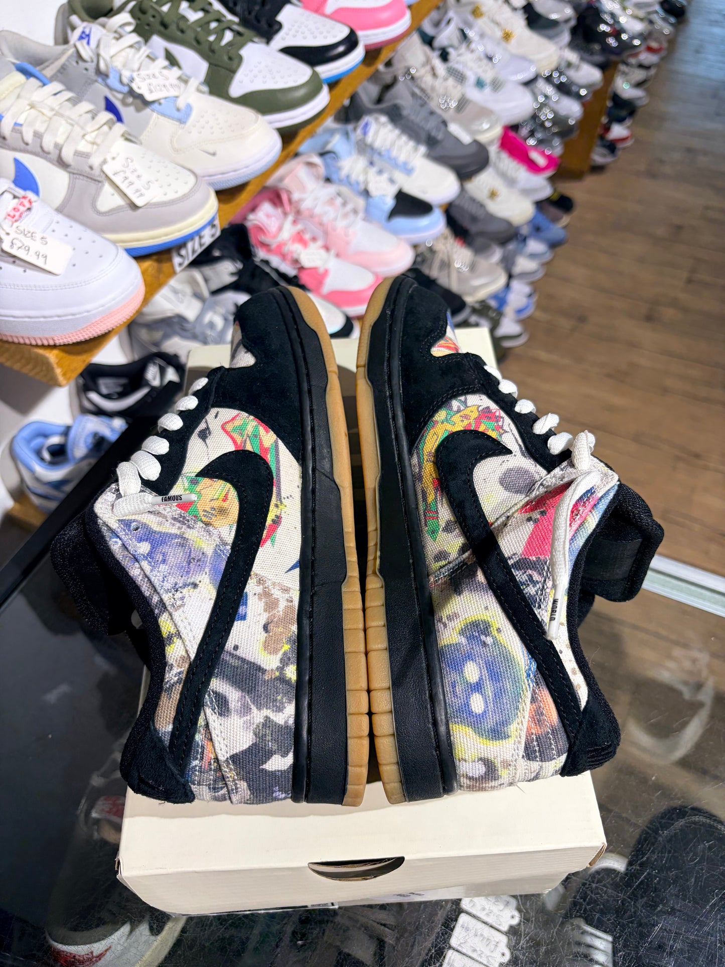 Nike SB Dunk Low x Supreme Rammellzee UK 6