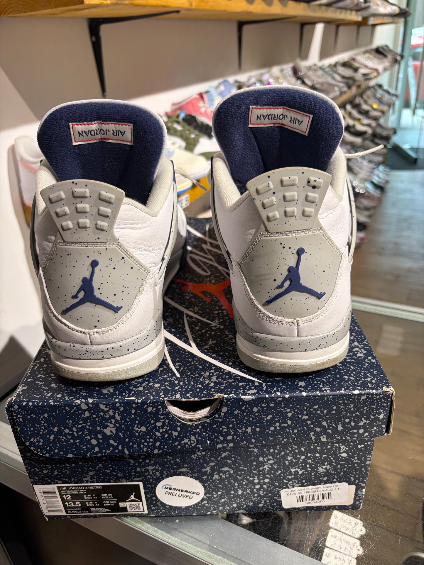 Air Jordan 4 Midnight Navy UK 11