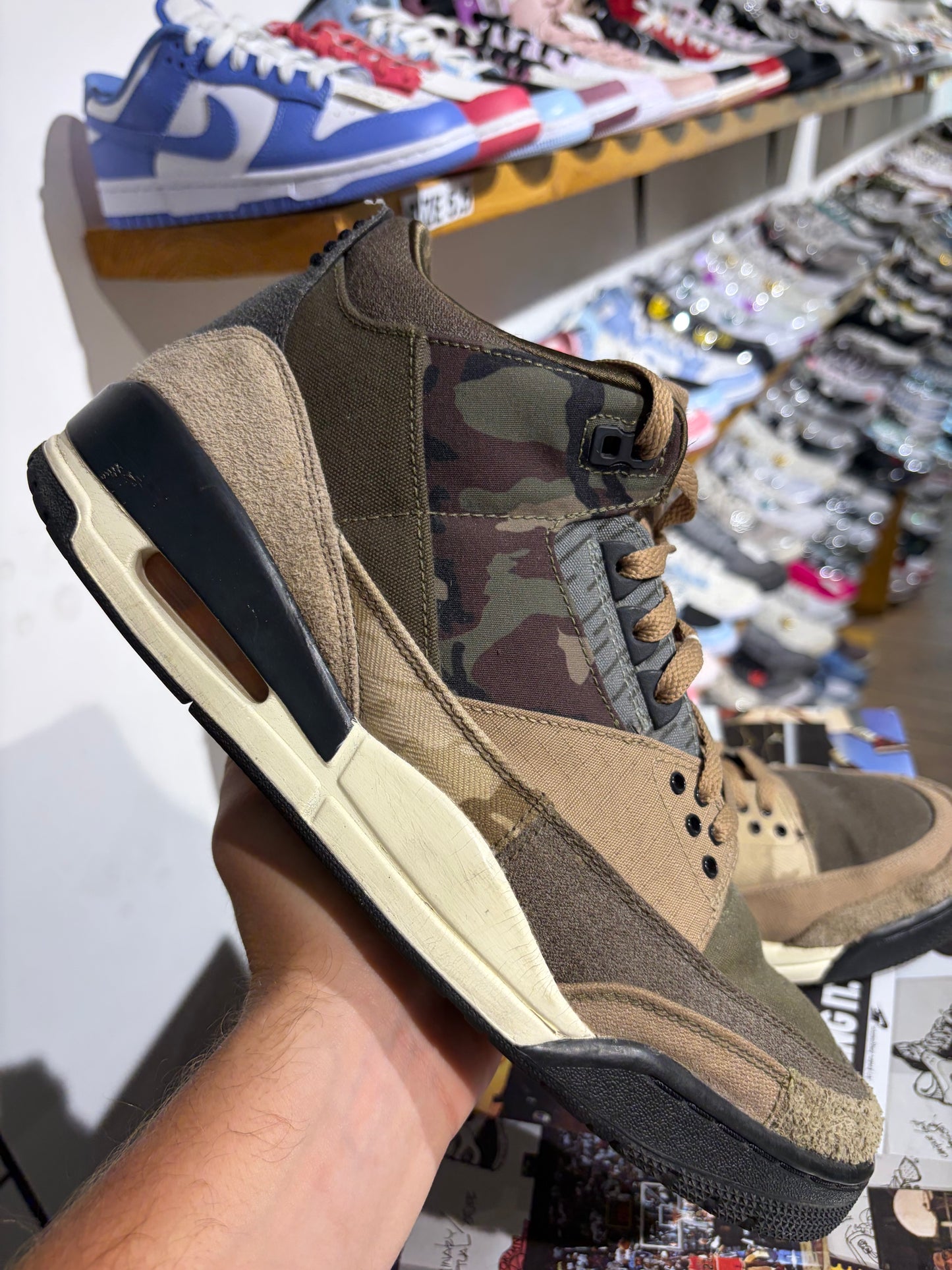 Air Jordan 3 Patchwork Camo UK 11