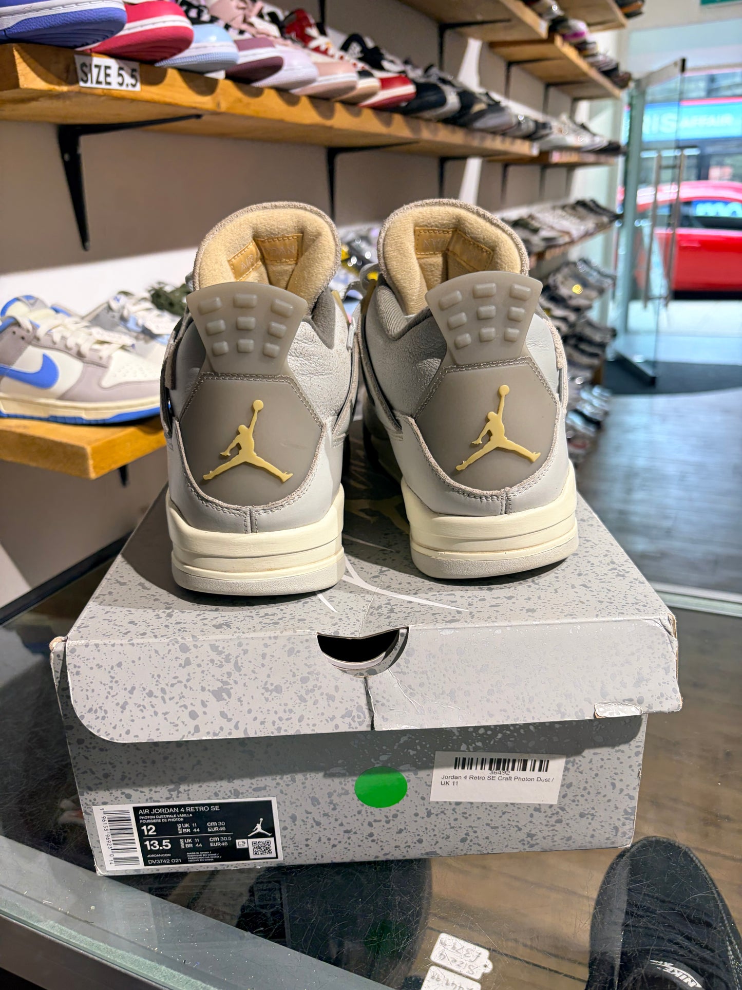 Jordan 4 Grey Craft UK 11