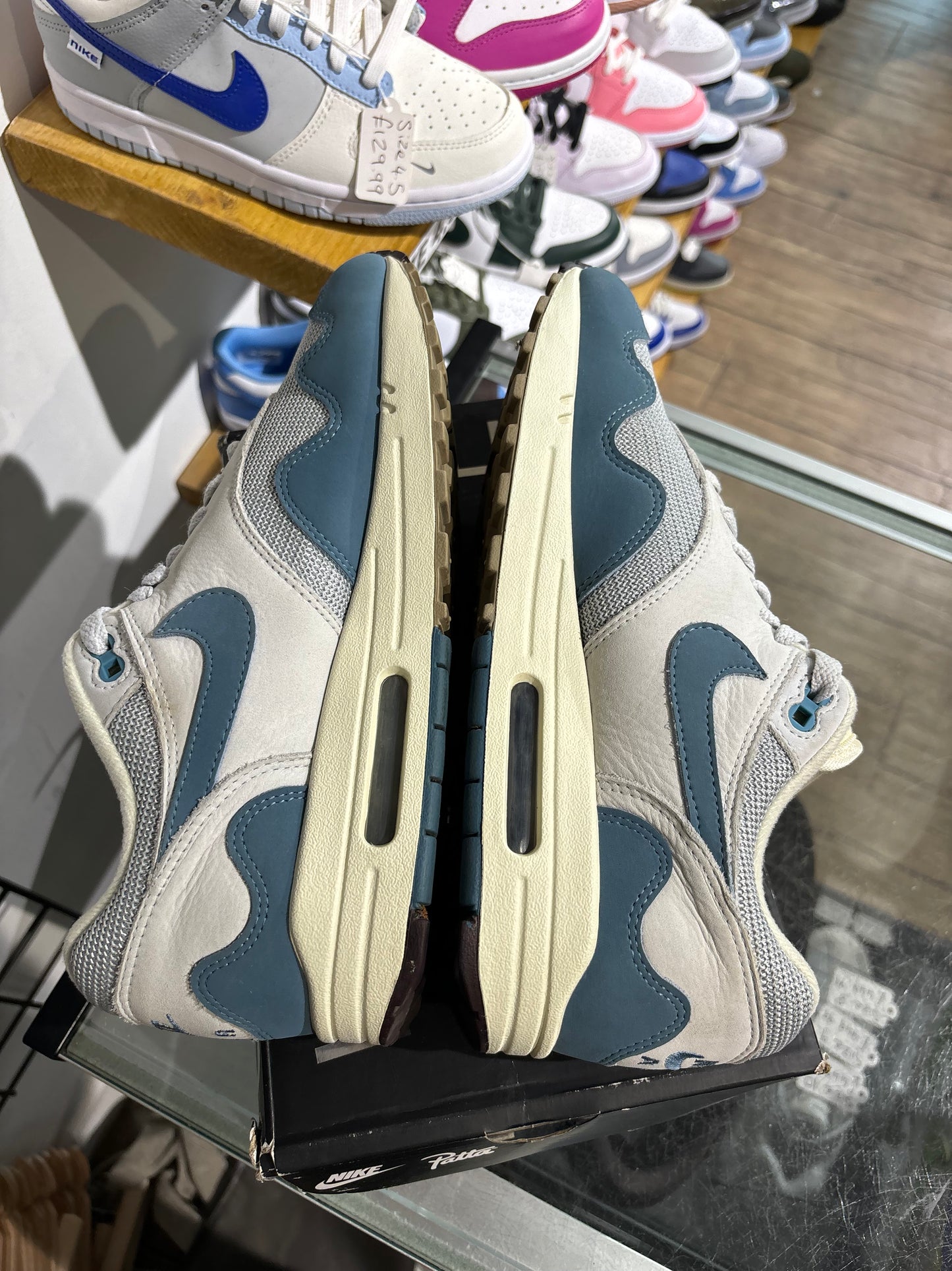 Air Max 1 Patta Aqua UK 7.5