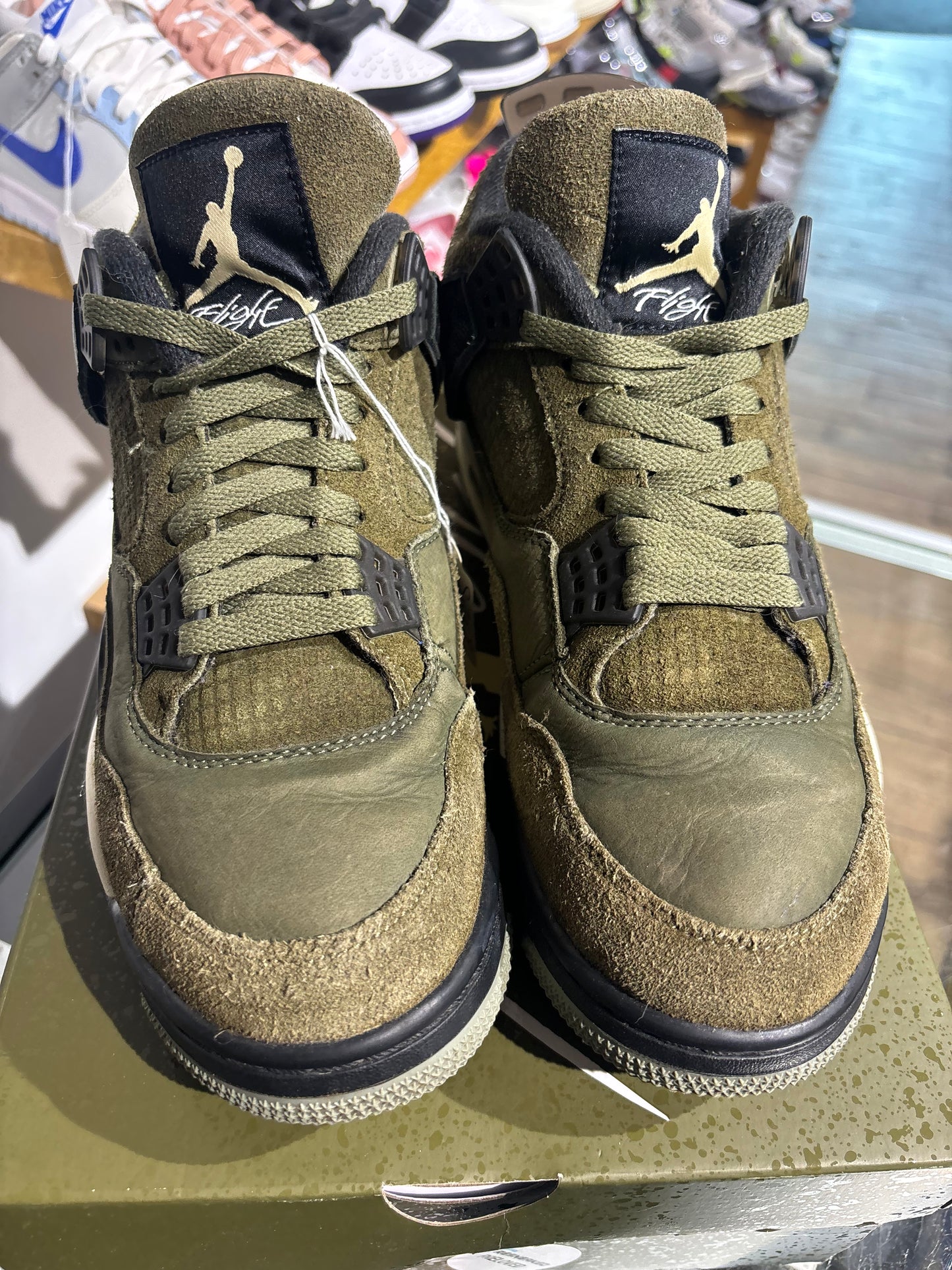 Air Jordan 4 SE Craft Olive UK 8