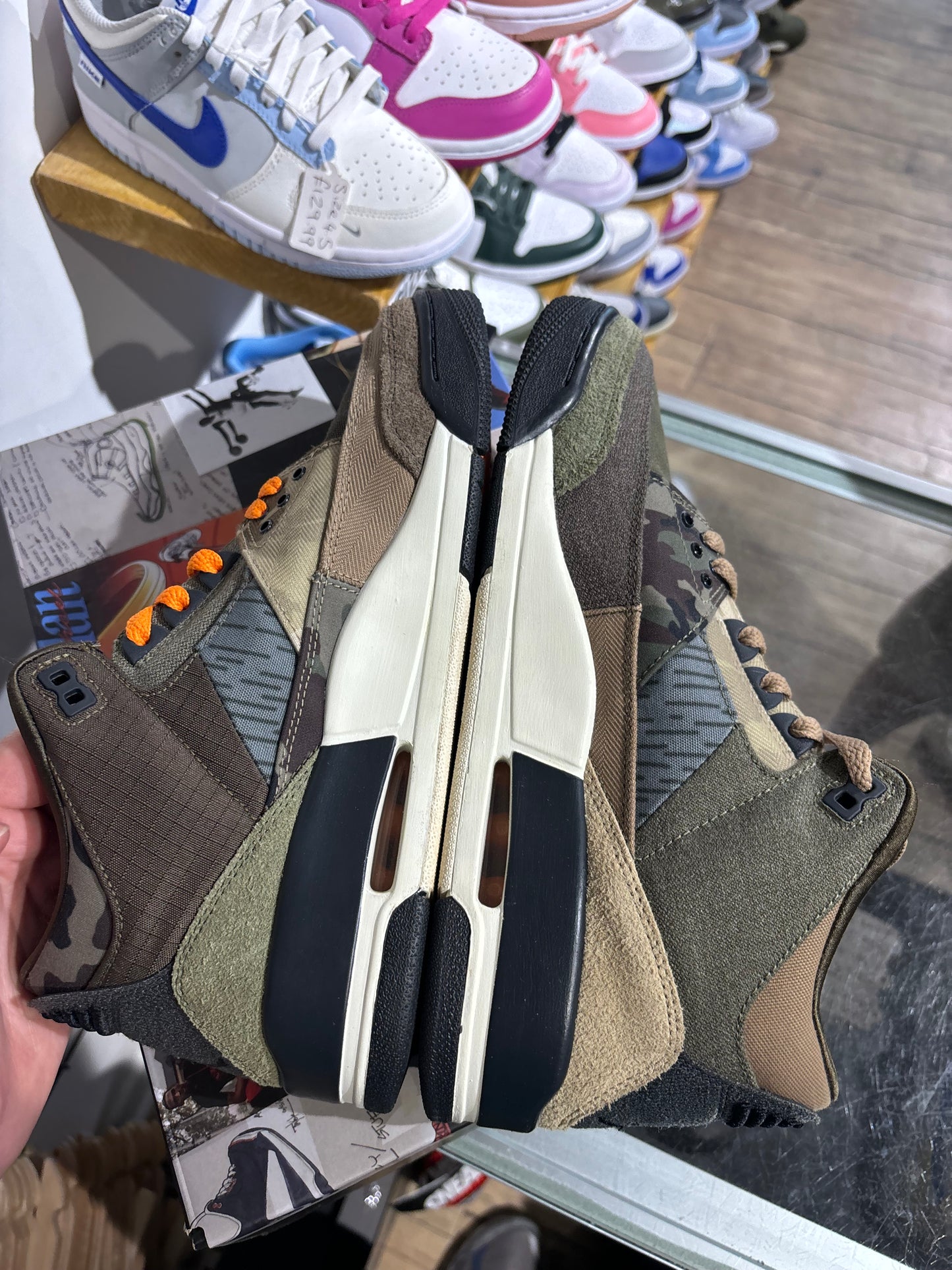 Jordan 3 Patchwork Camo UK 8