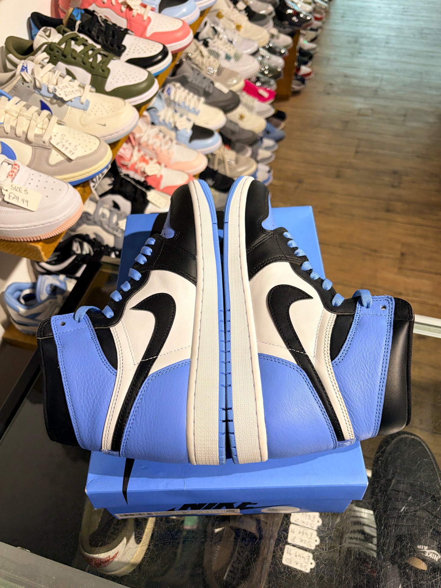 Air Jordan 1 High UNC Toe UK 8.5