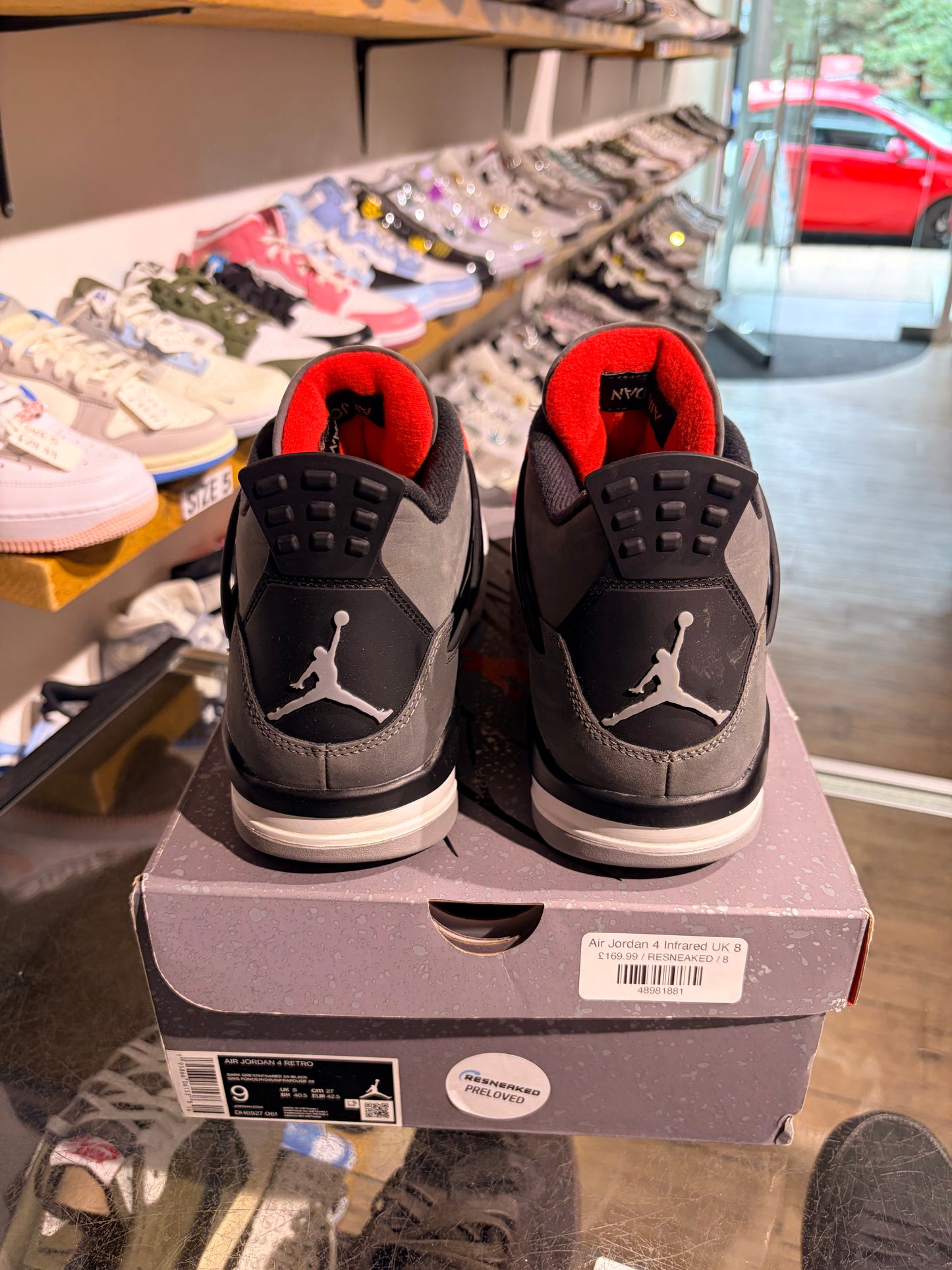 Air Jordan 4 Infrared UK 8