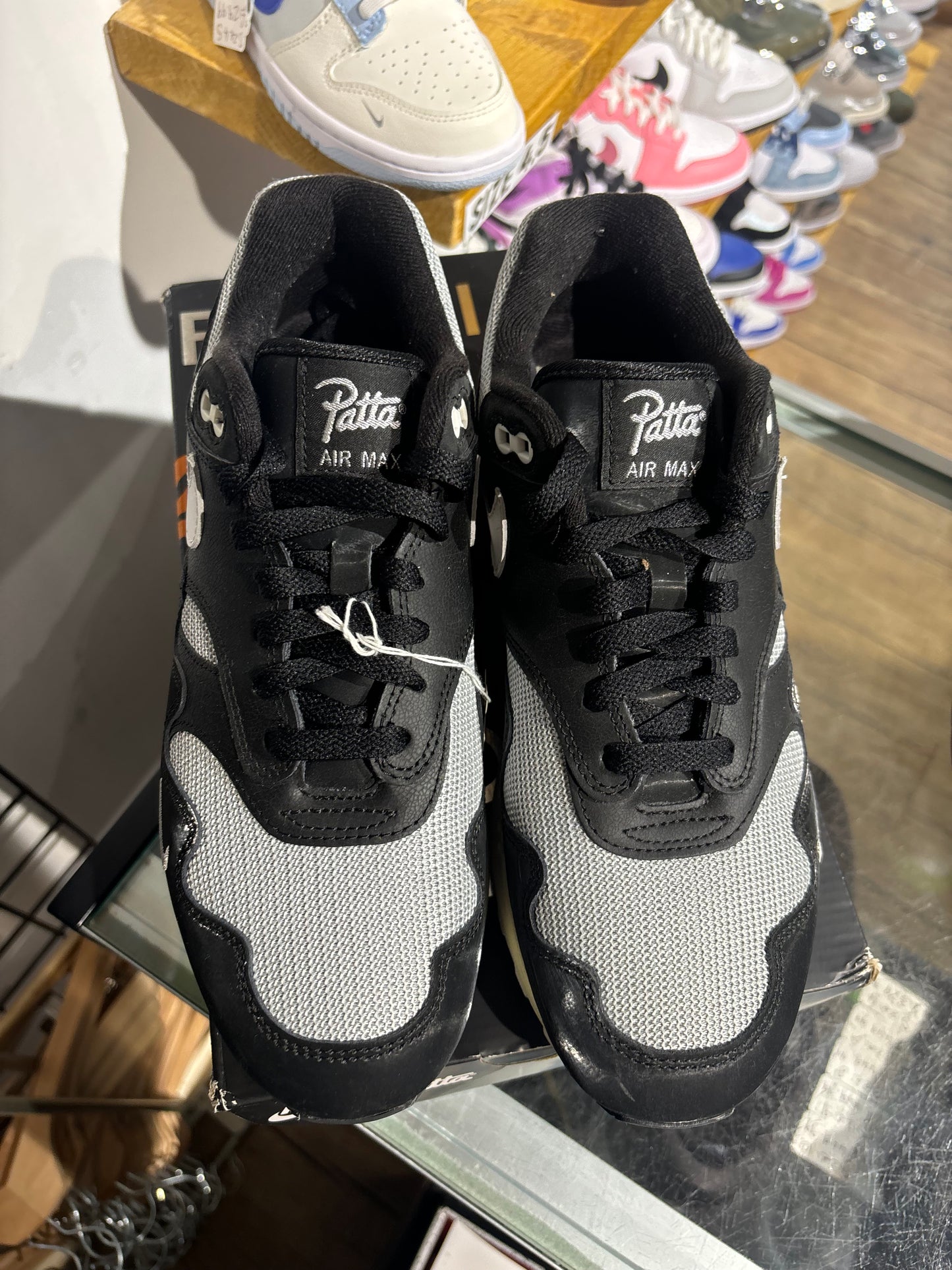 Air Max 1 Patta Waves Black UK 7