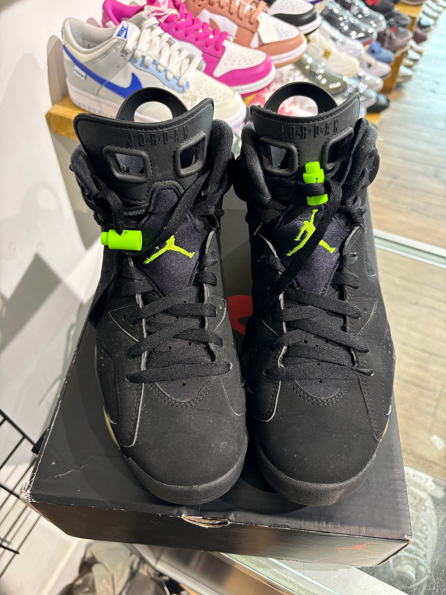 Jordan 6 Electric Green UK 7.5