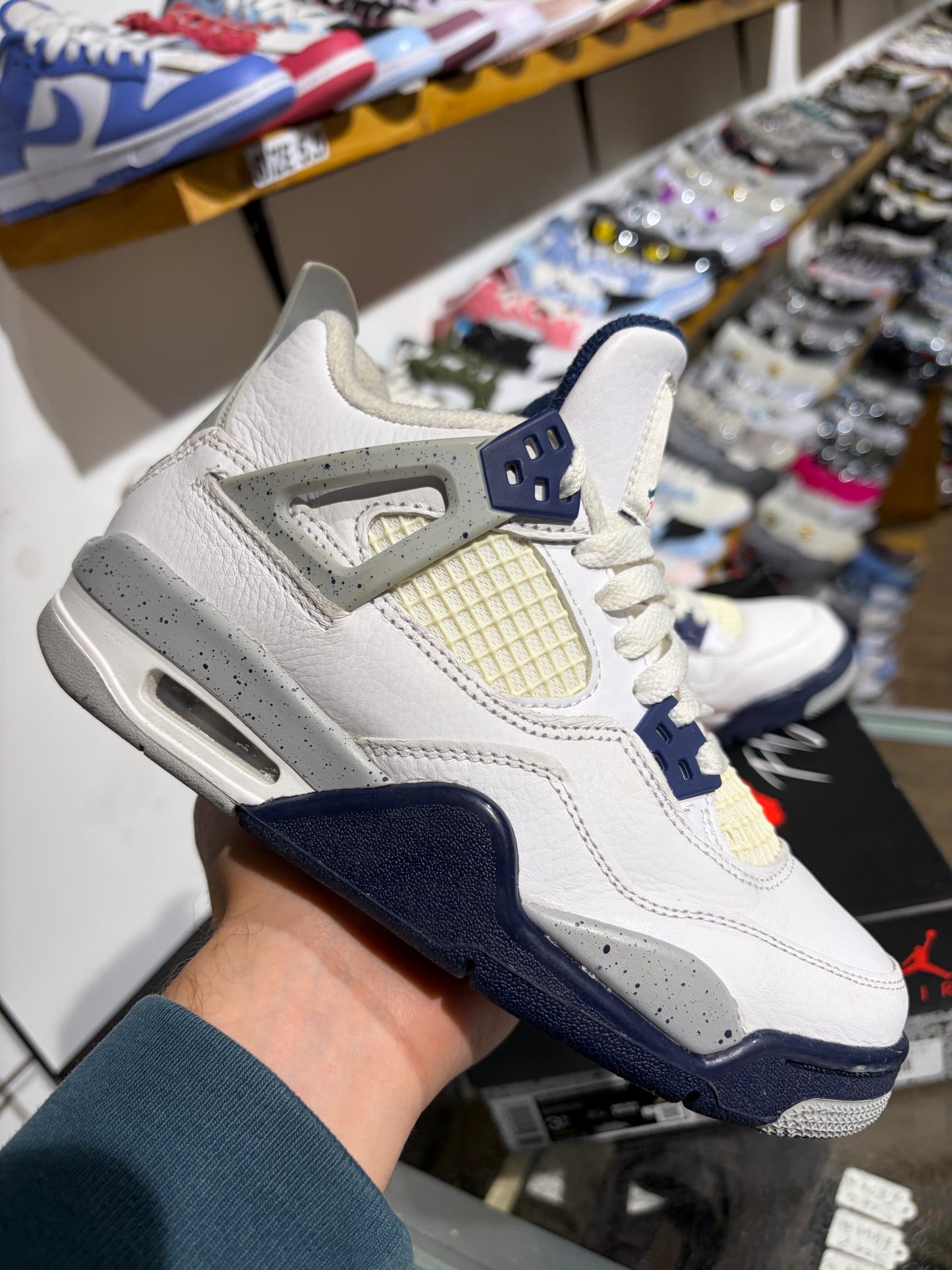 Nike Air Jordan 4 Midnight GS UK 3