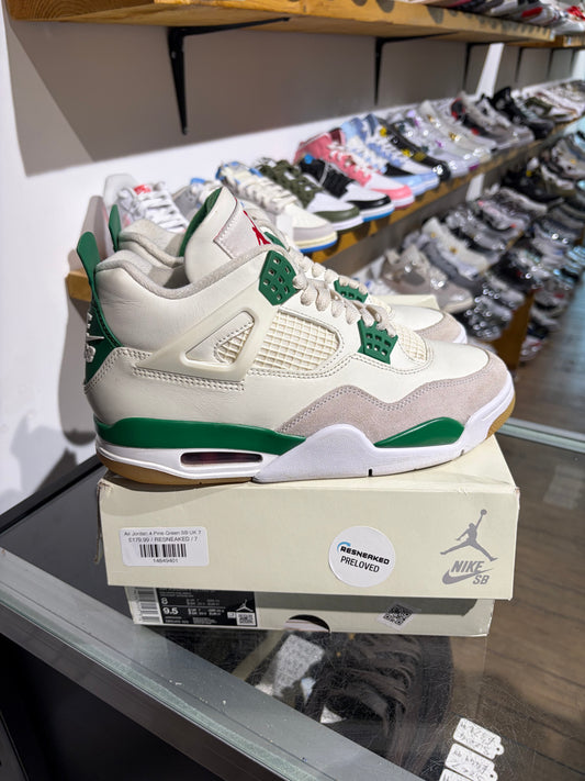 Air Jordan 4 Pine Green SB UK 7