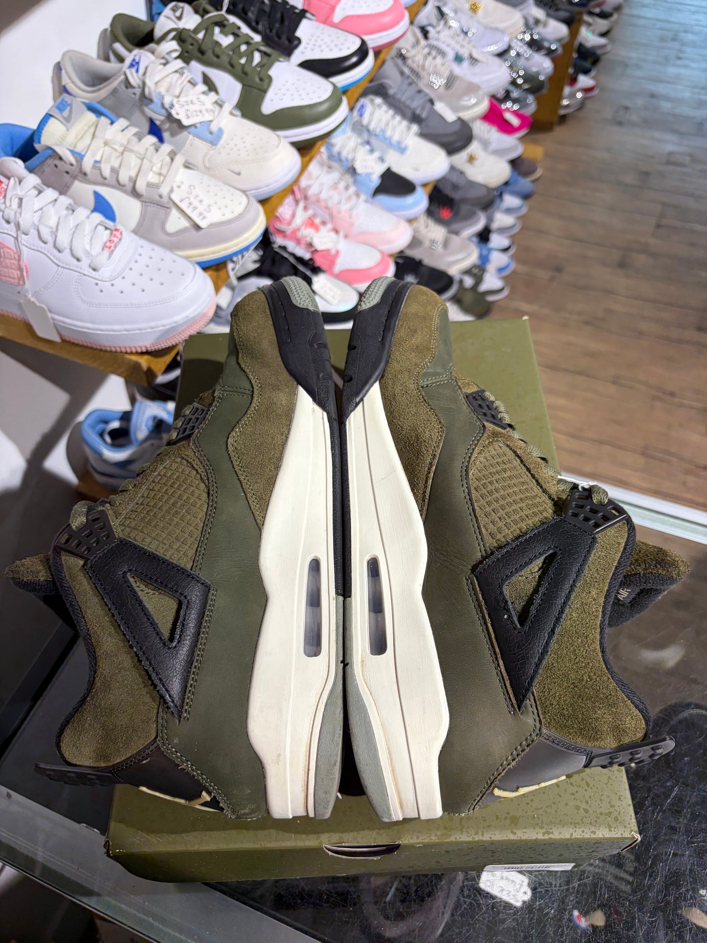 Air Jordan 4 Olive Craft UK 11