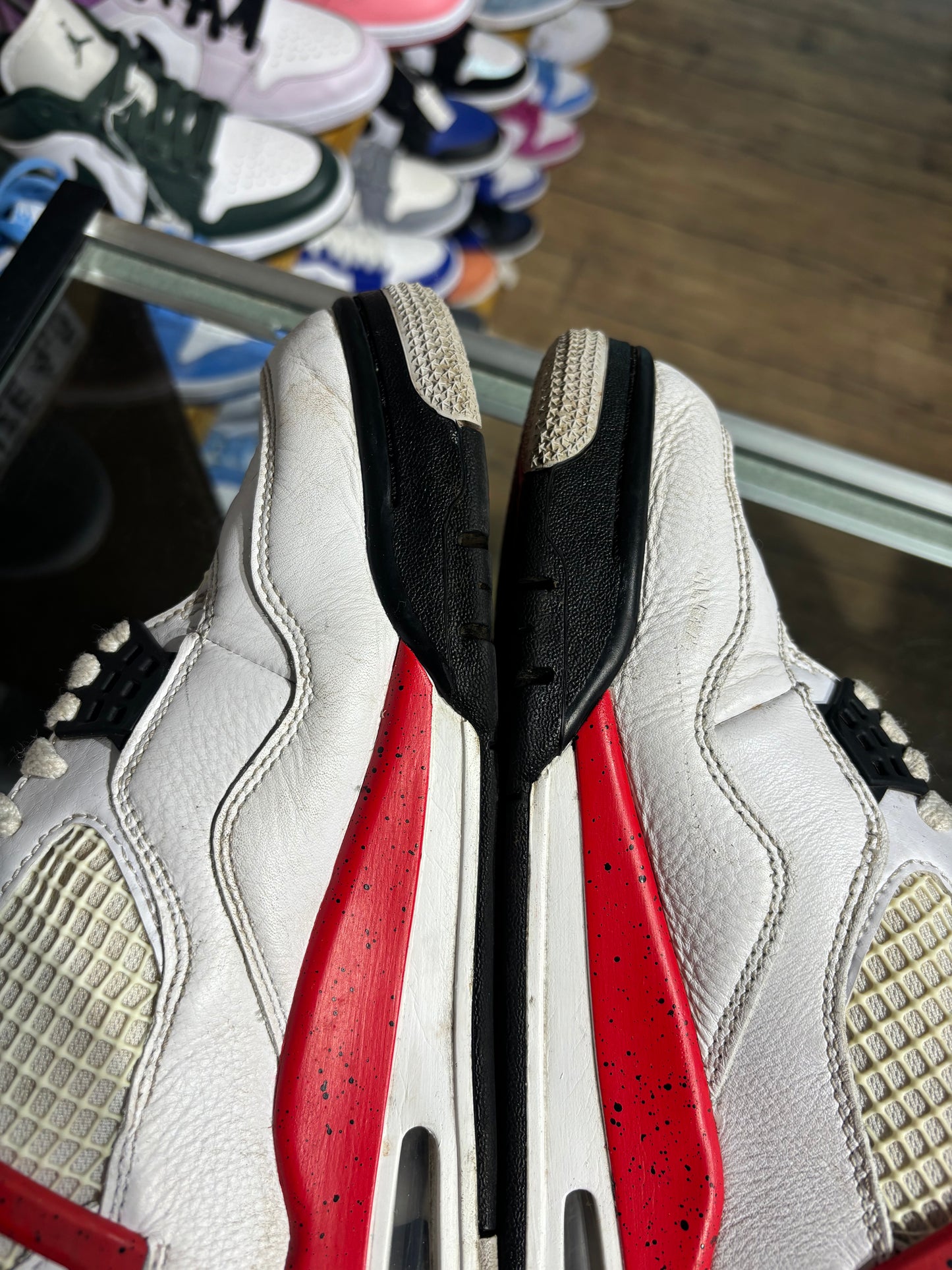 Air Jordan 4 Red Cement UK 8 USED