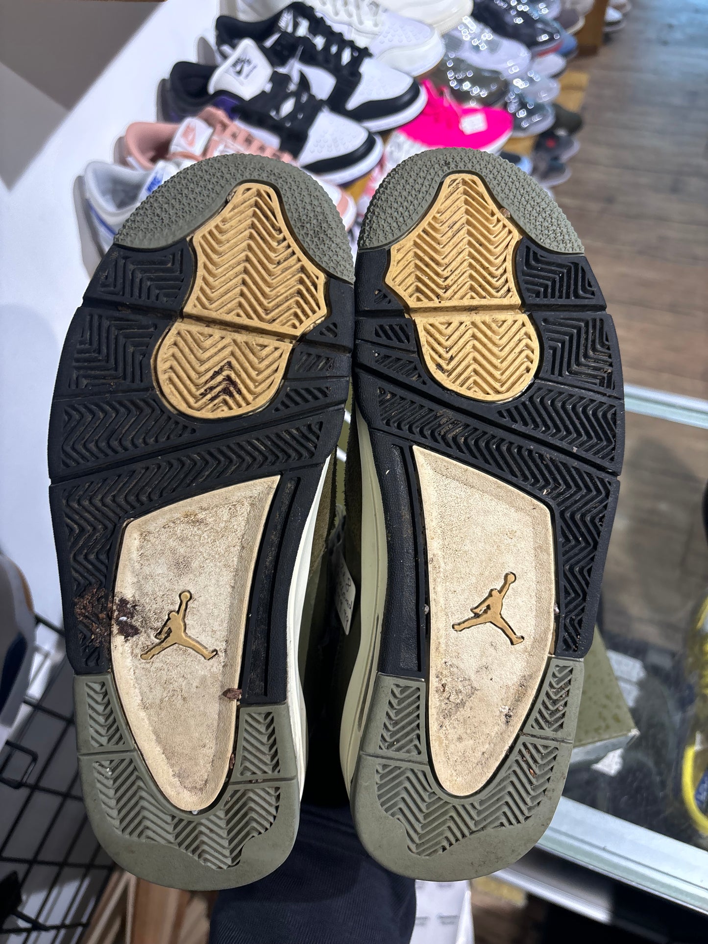 Air Jordan 4 SE Craft Olive UK 8