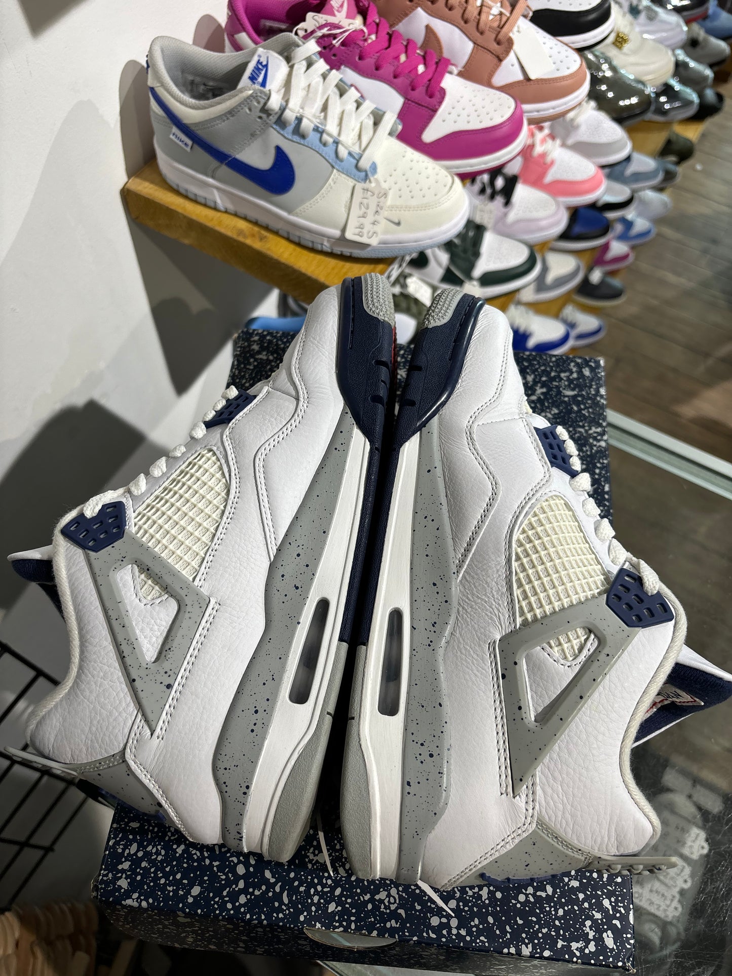 Jordan 4 Midnight Navy UK 7.5