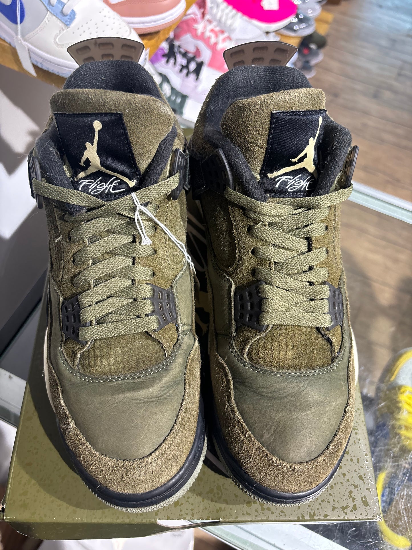 Air Jordan 4 SE Craft Olive UK 8