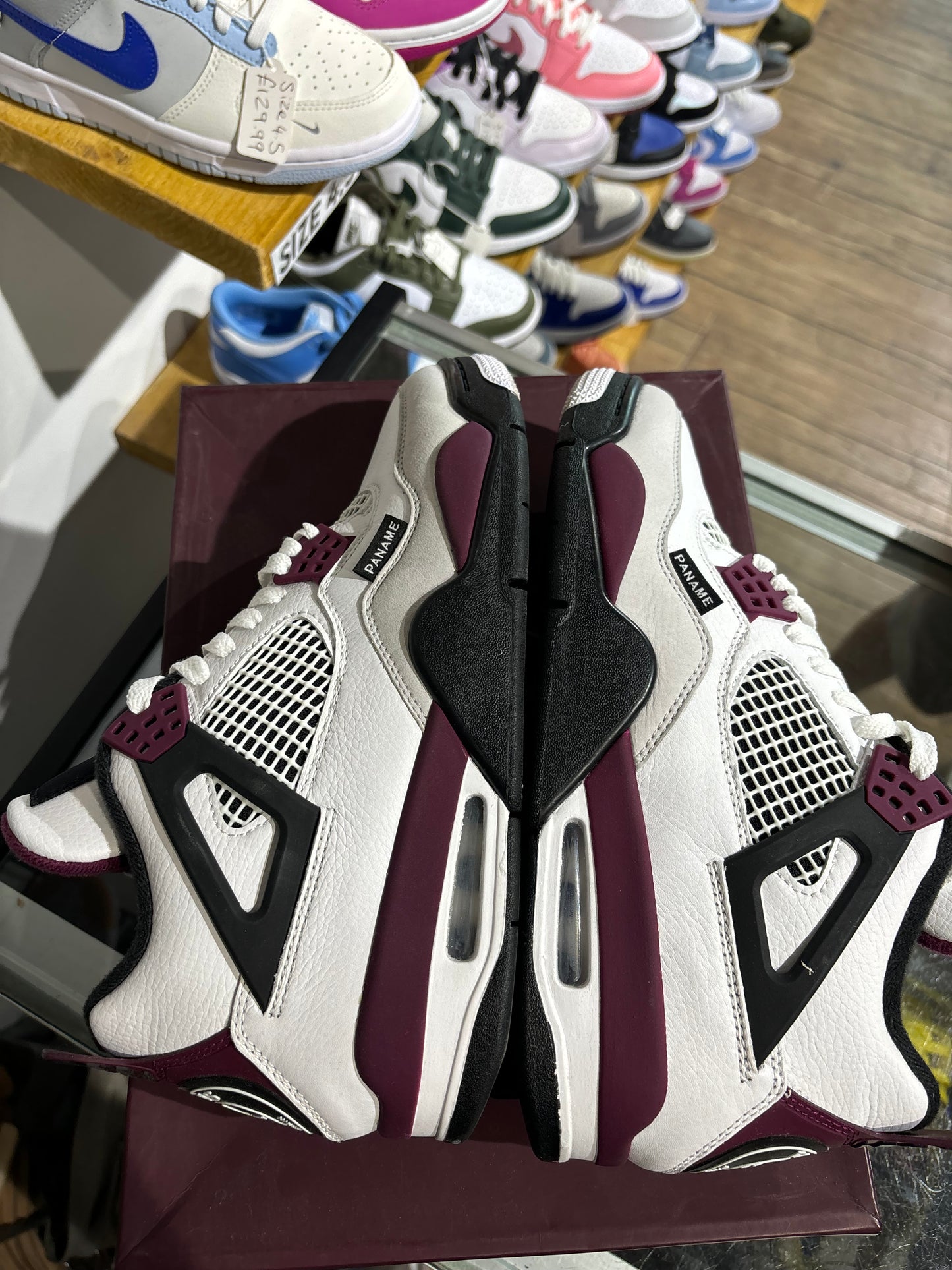 Jordan 4 PSG UK 7