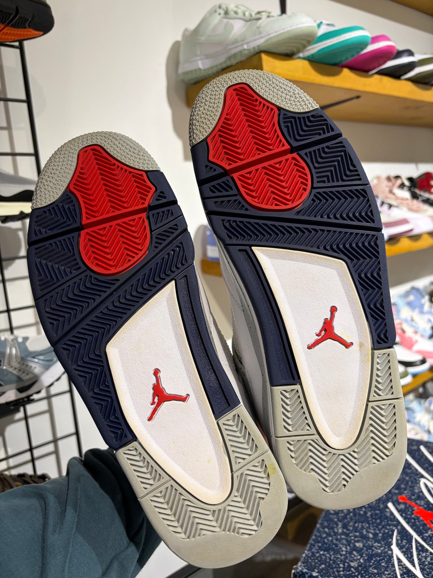 Jordan 4 Midnight Navy UK 10