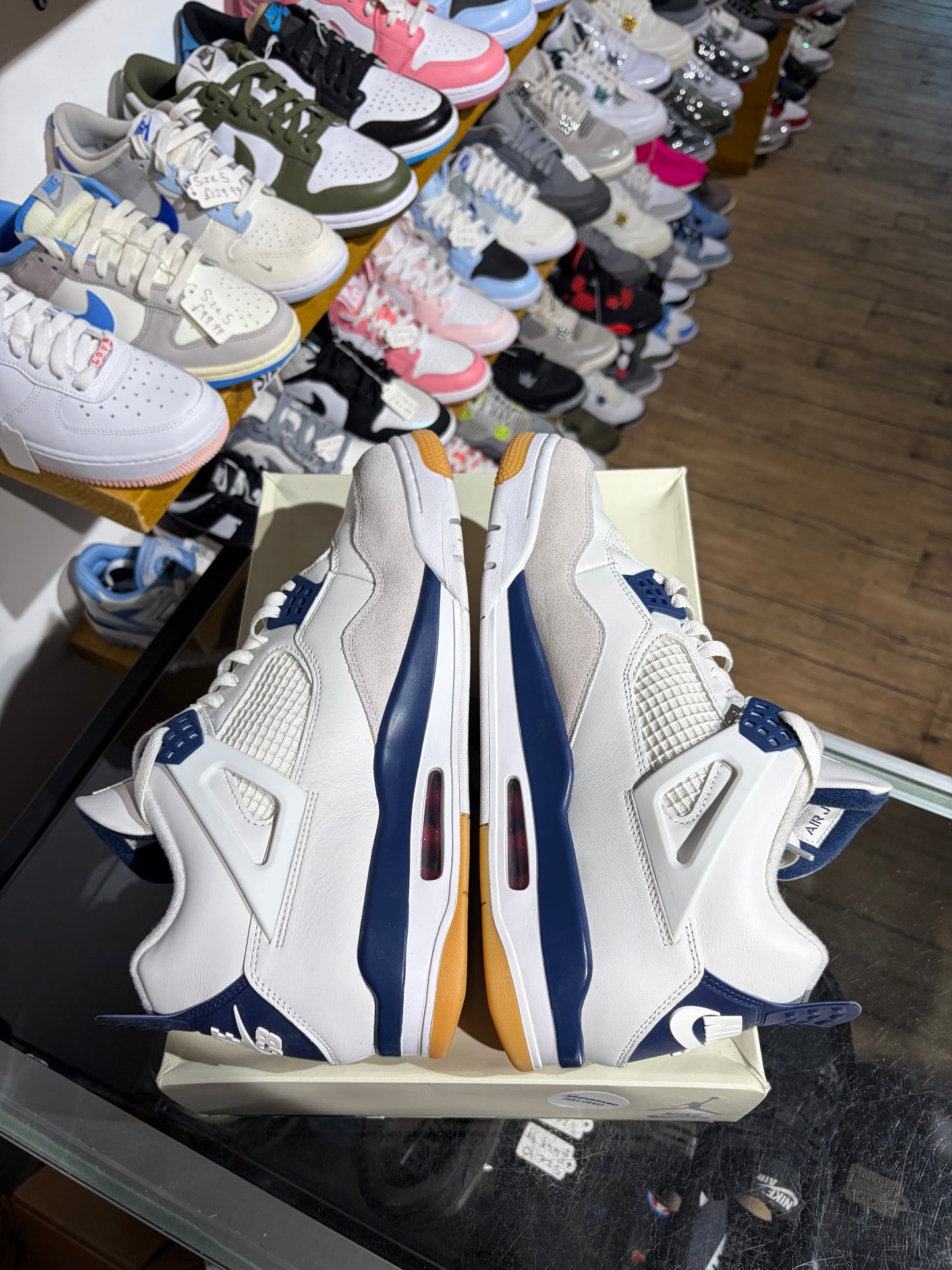 Air Jordan 4 SB Navy UK 12