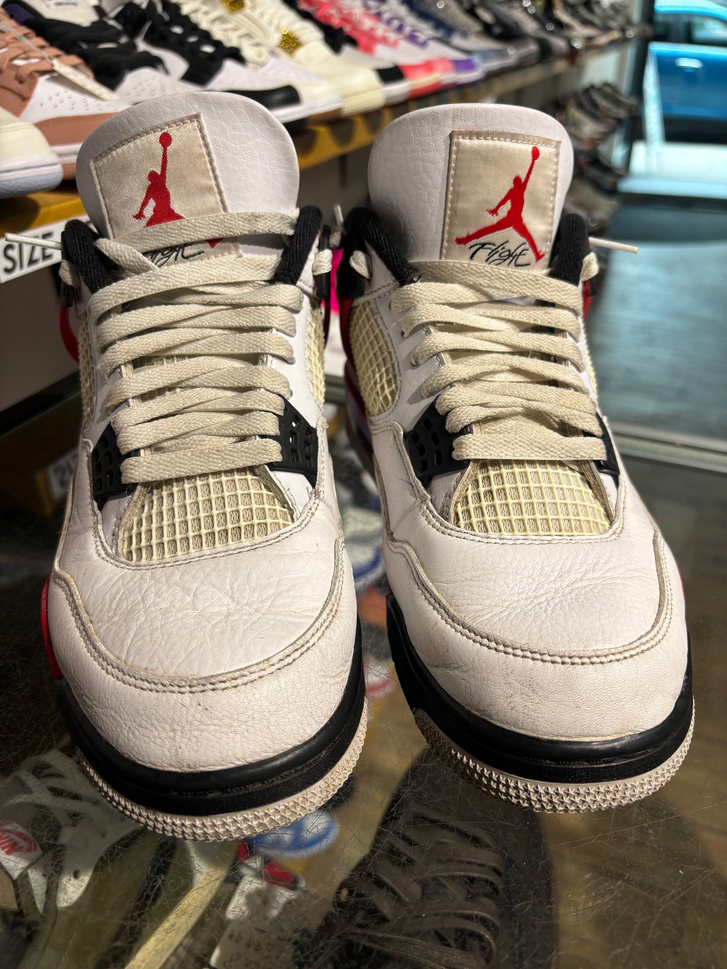Air Jordan 4 Red Cement UK 8 USED