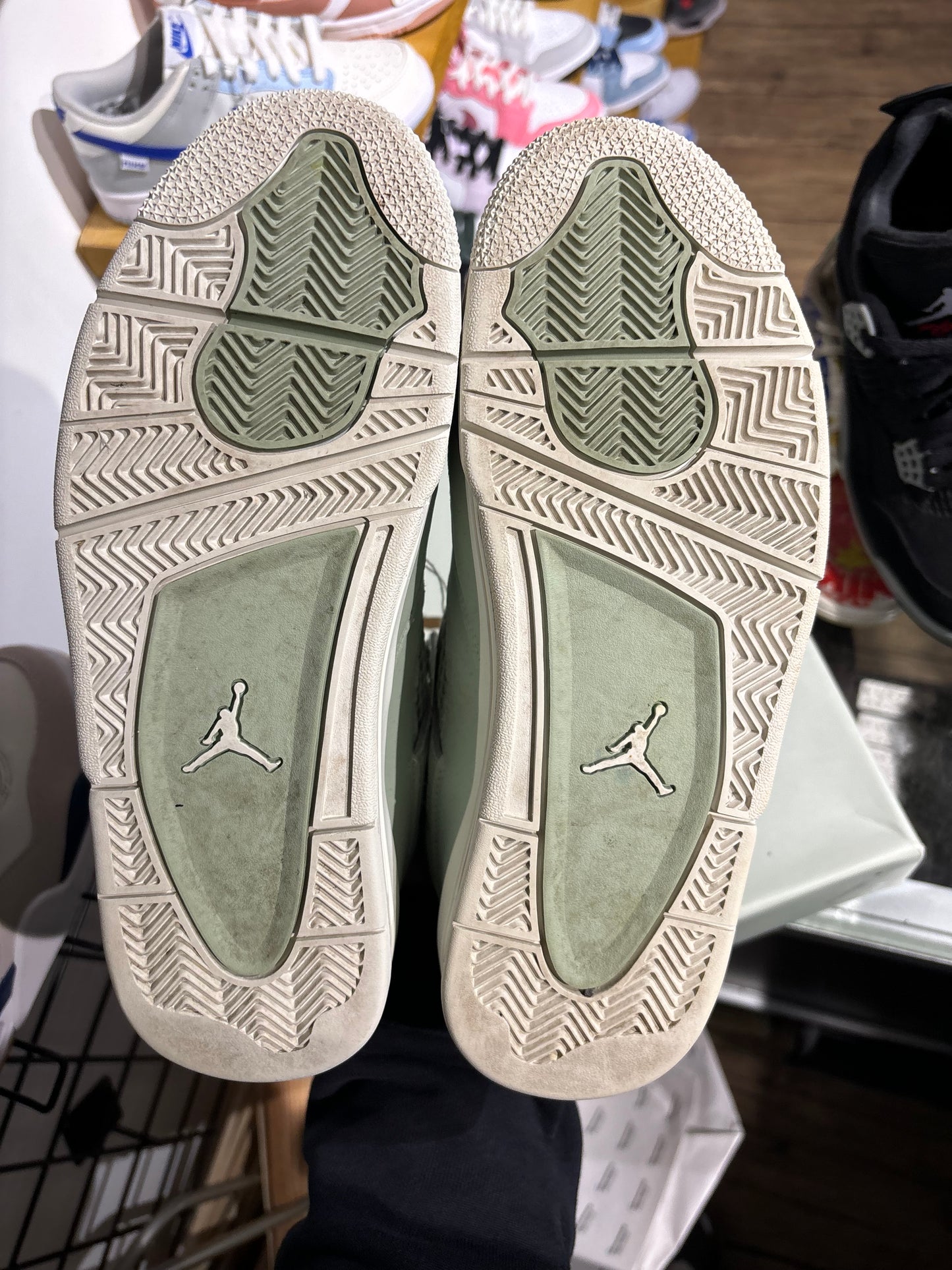Air Jordan 4 Retro Seafoam Sail (W)